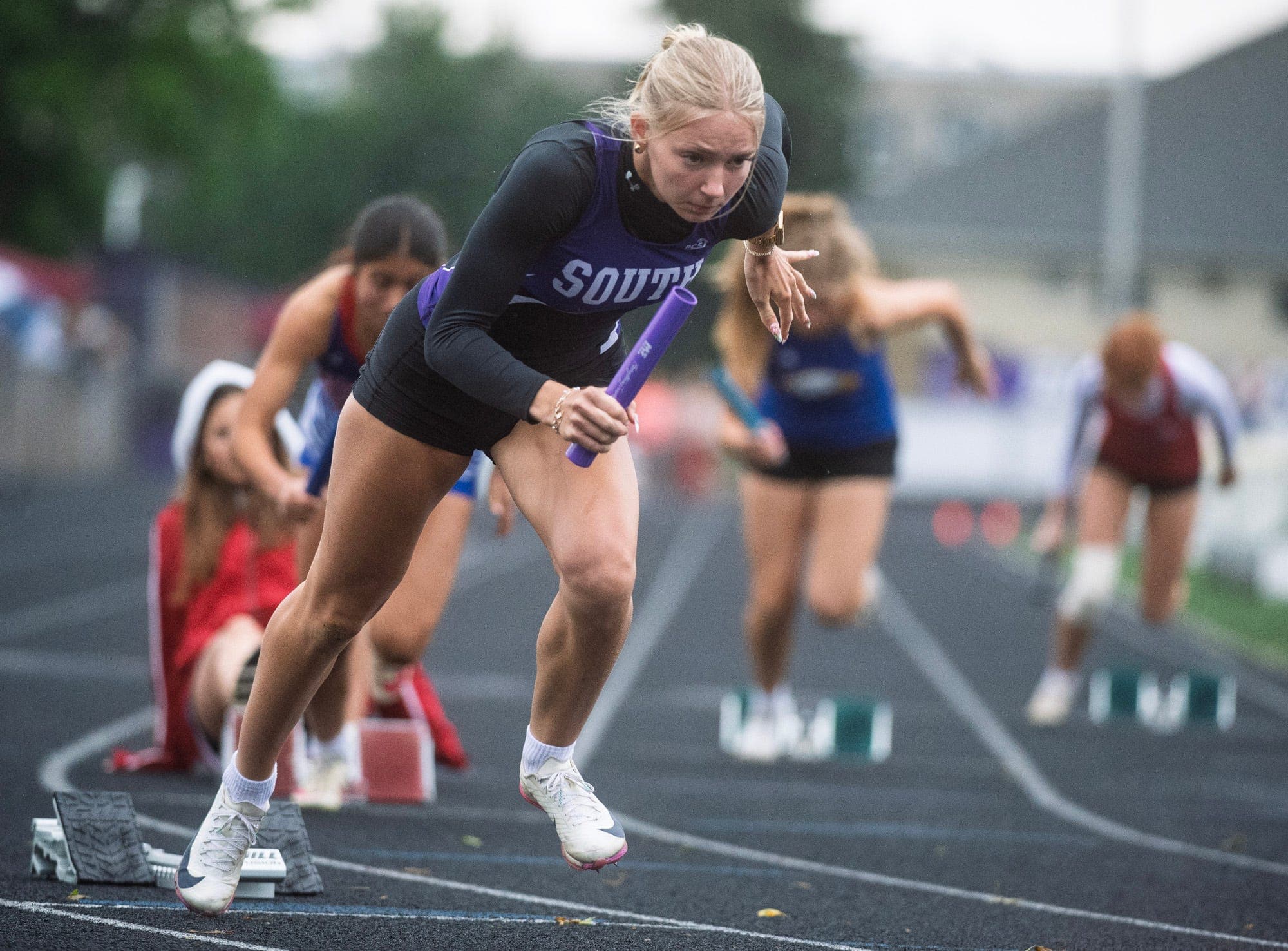 Powerhouse Bloomington South girls track team bolts to IHSAA sectional title