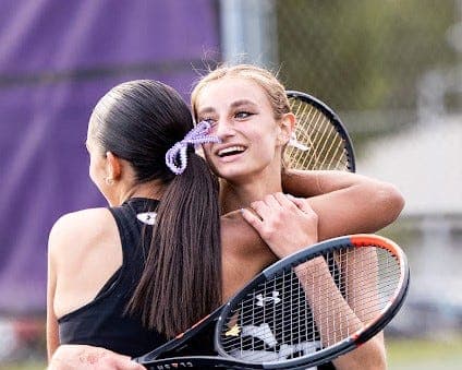 Here's how Bloomington South girls tennis found a way to win sectional