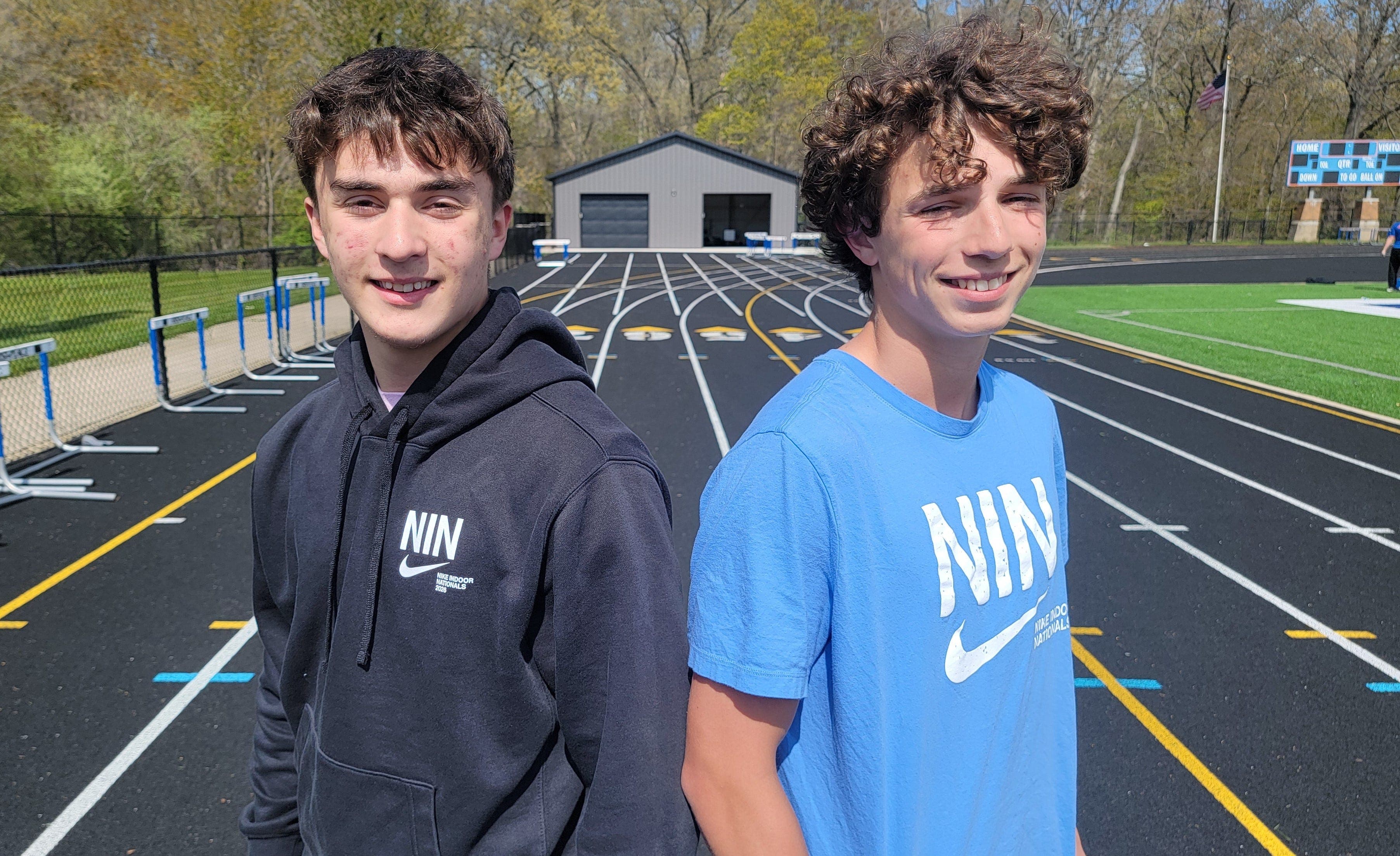 Saugatuck track freshmen lead new wave of sprinting talent for powerhouse program