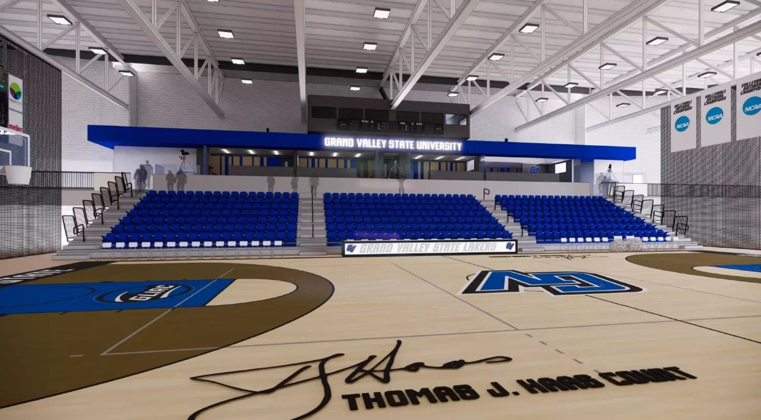 GVSU announces renovation project for Raleigh J. Finkelstein Athletic Village