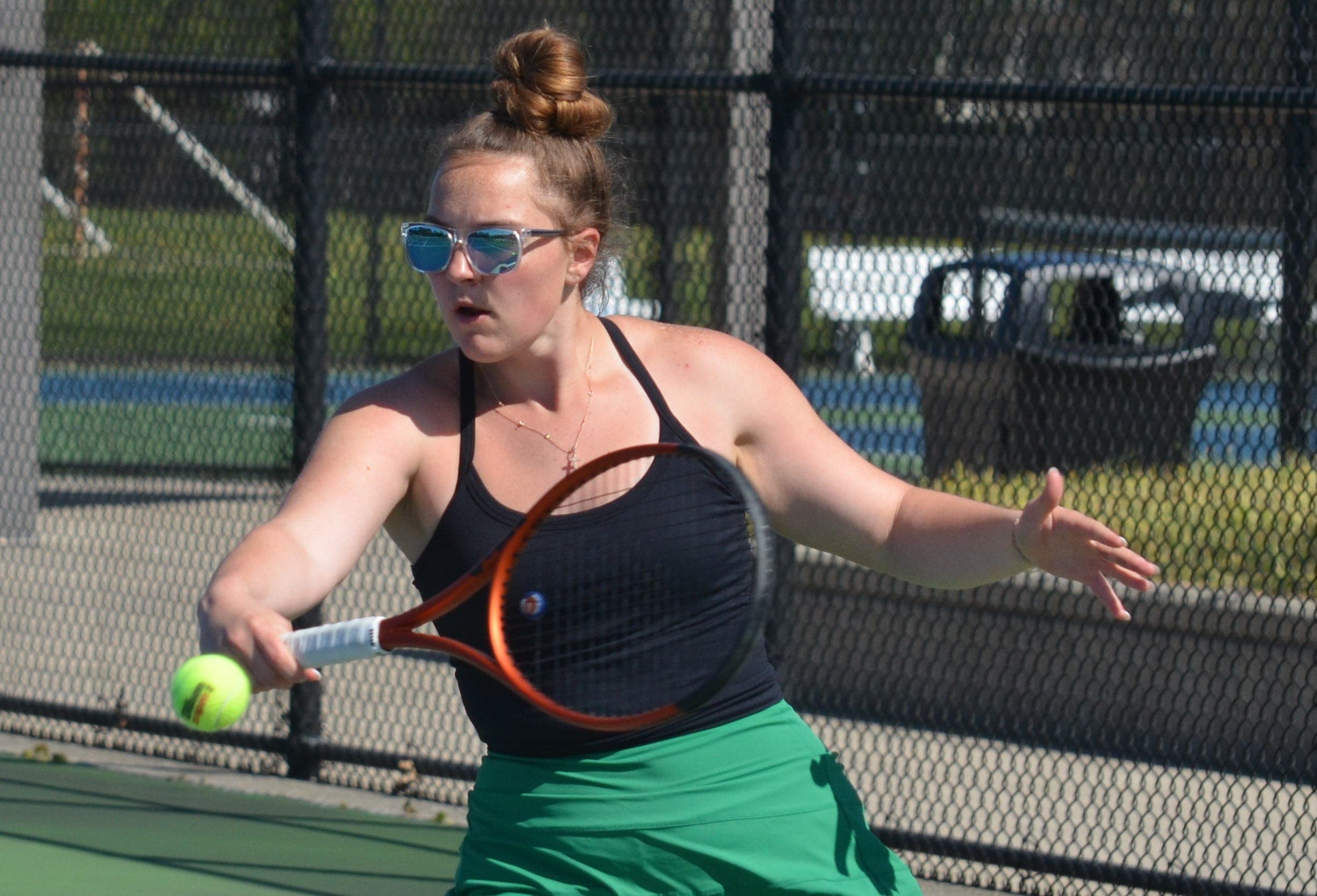 Zeeland West's Harley Brown finds balance of tennis, faith in college choice