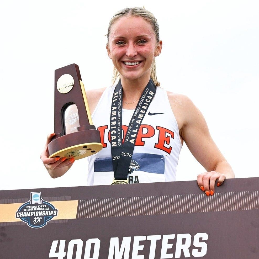 Hope College runner Sara Schermerhorn wins NCAA title, stuns with two events