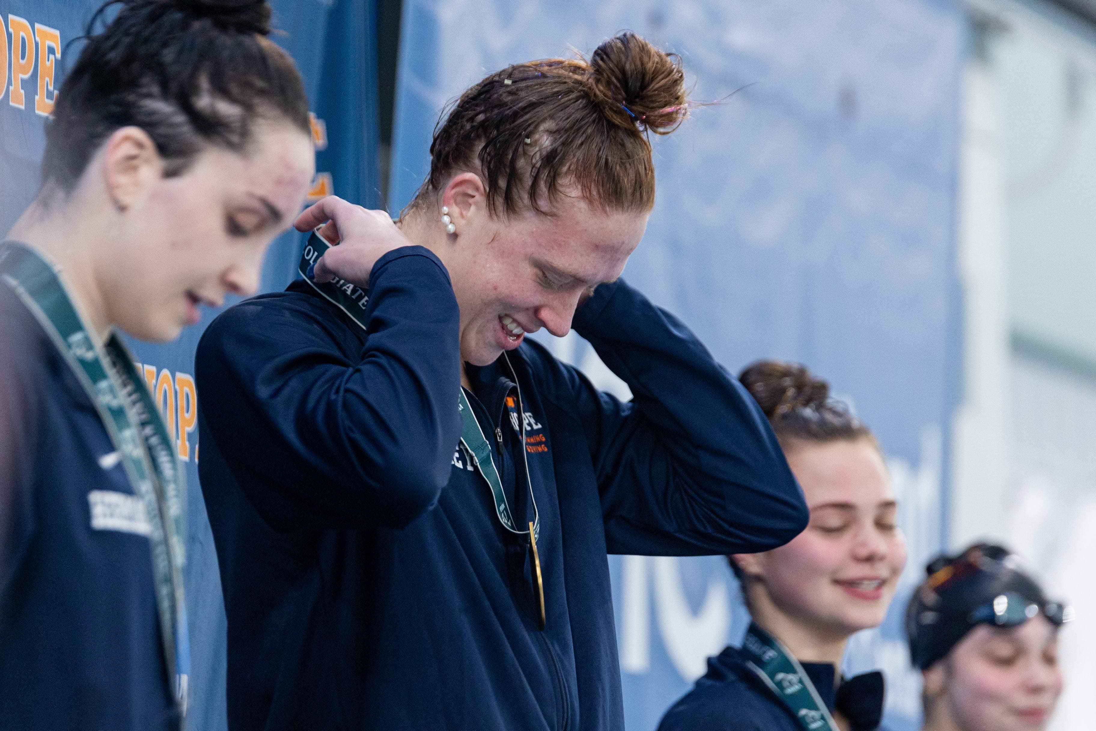 Greta Gidley cements legacy with Hope's first swimming NCAA title in 25 years