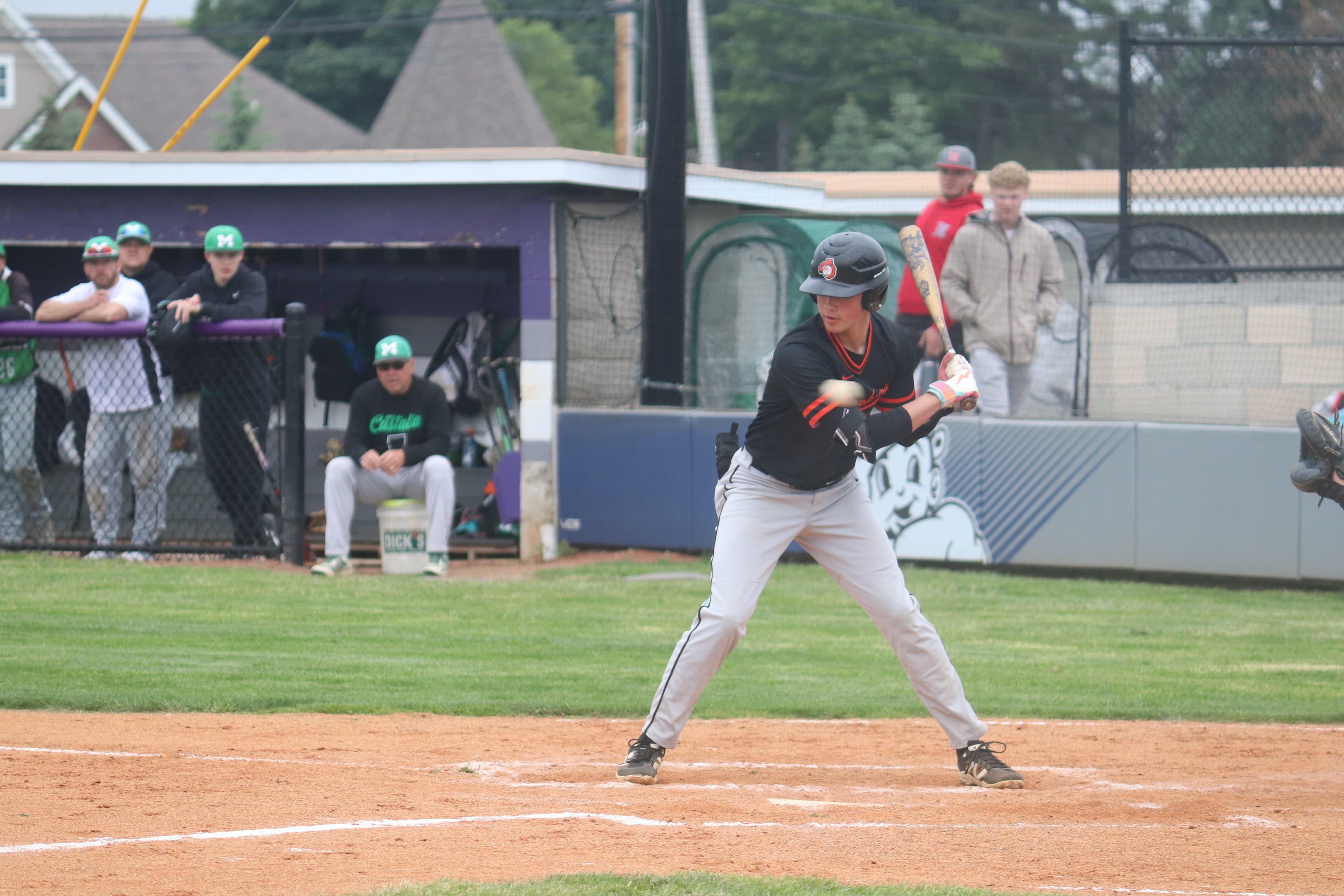 Chuy Rodriguez steps to front of the line for Gibsonburg baseball