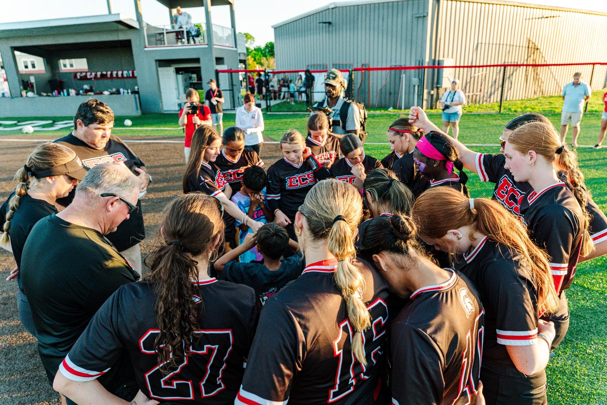 ECS softball's quest for third state title ends in Class 1A semis