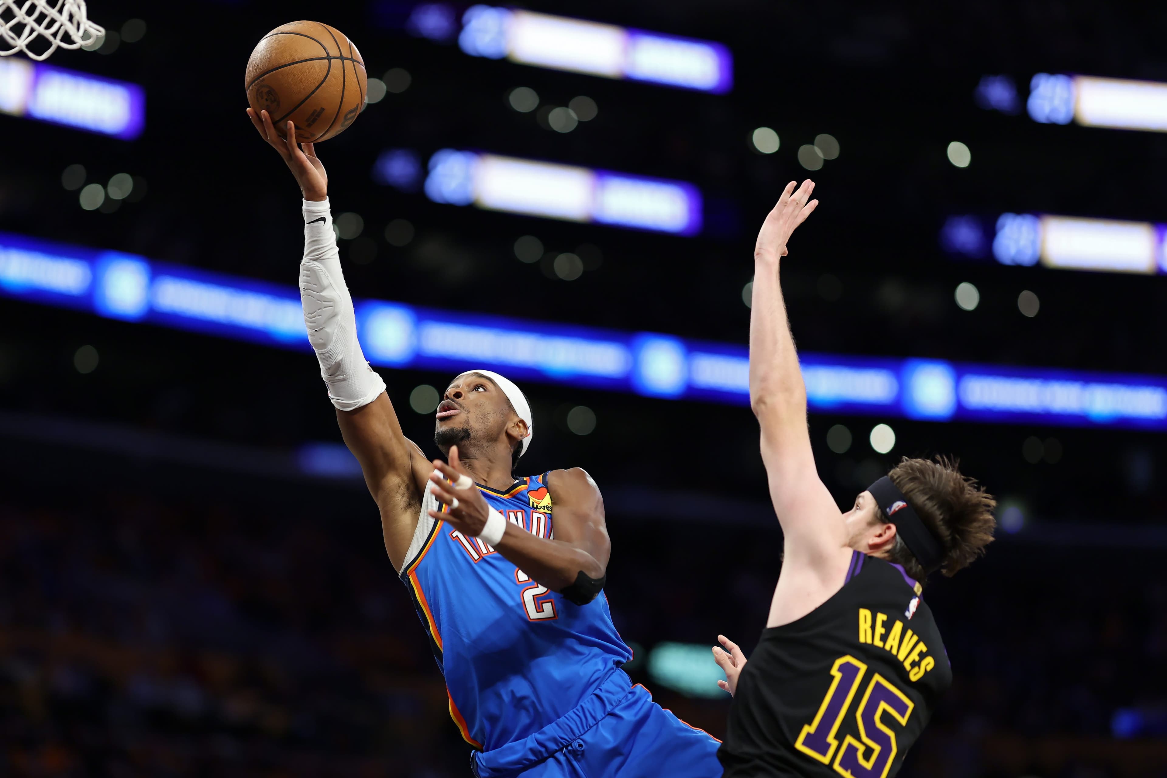 Sha Gilgeous-Alexander let OKC Thunder teammates shine, then he closed out Lakers