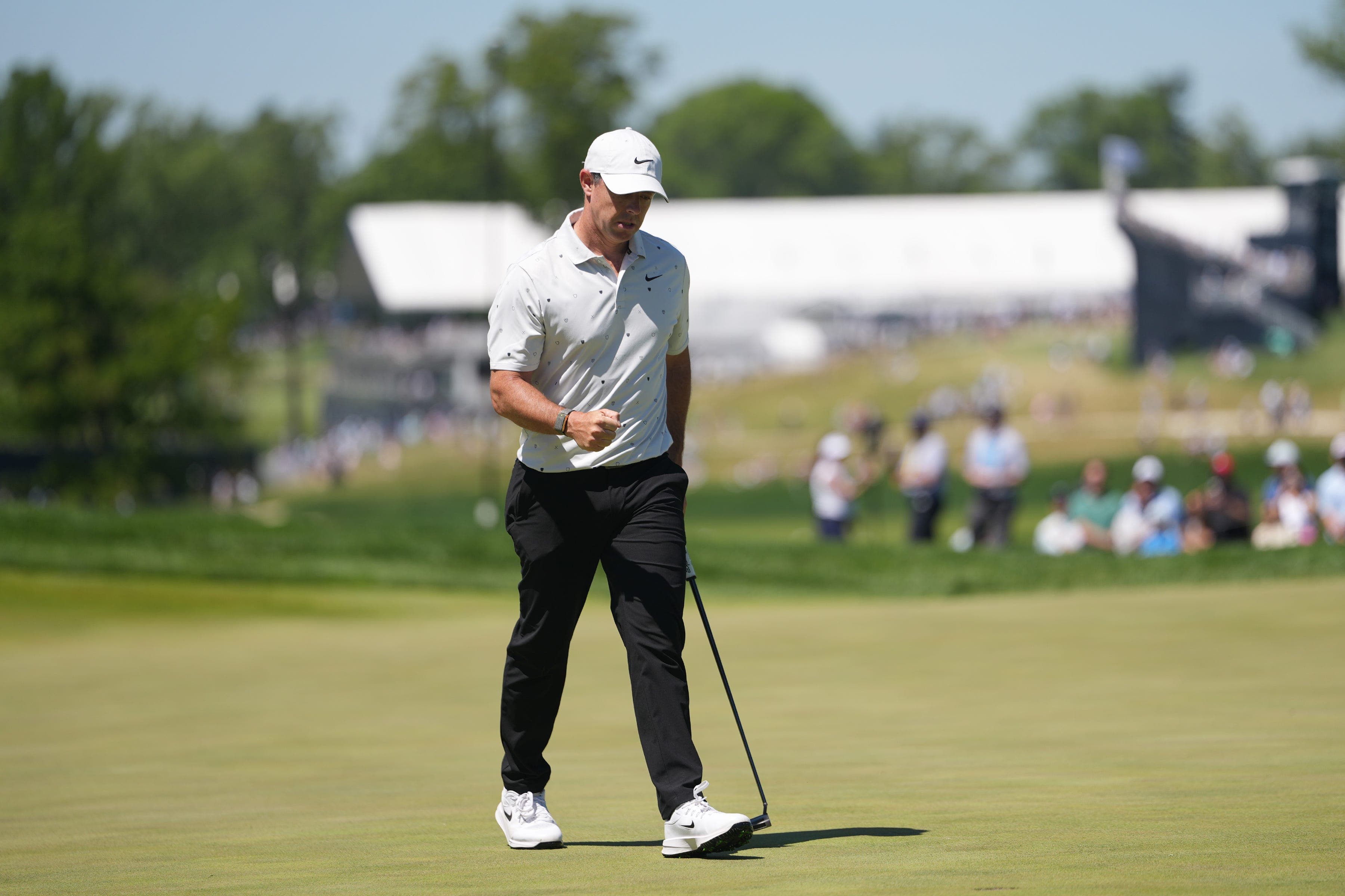 Rory McIlroy climbing leaderboard at PGA Championship after 66