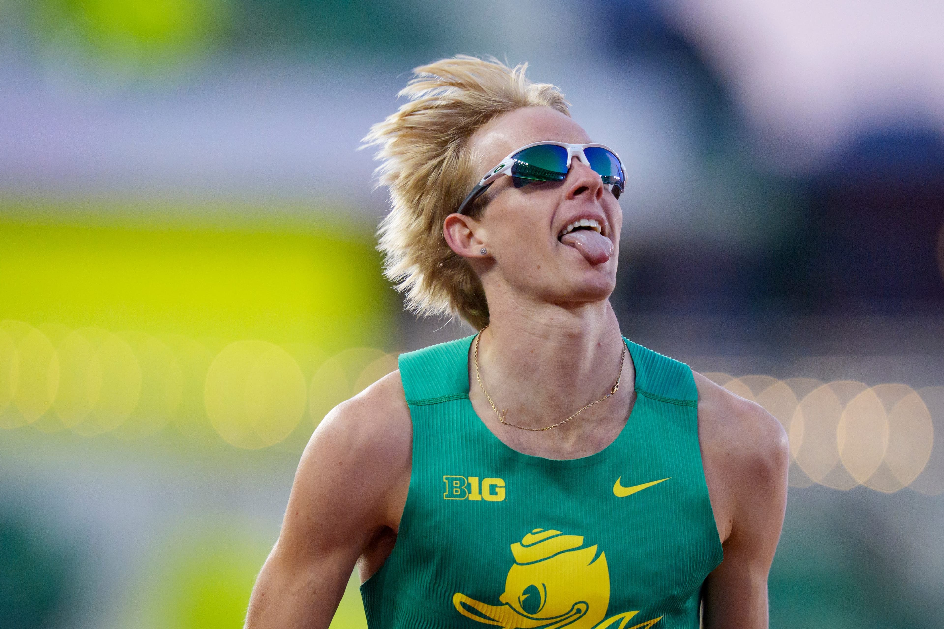 Oregon's Simeon Birnbaum sets meet record at Hayward Field