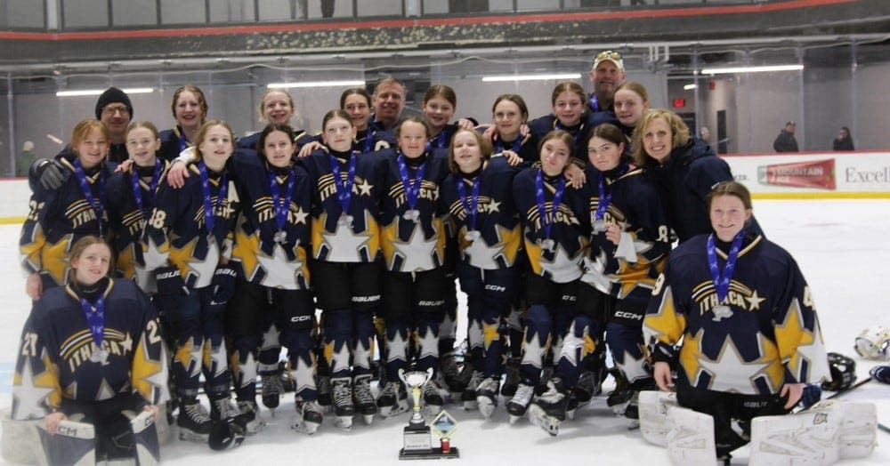 Ithaca 14-under girls hockey team qualifies for national championships