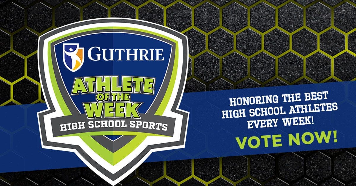 Vote on Press & Sun-Bulletin/Star-Gazette/Leader/Ithaca Journal Athlete of the Week presented by Guthrie for May 2-8