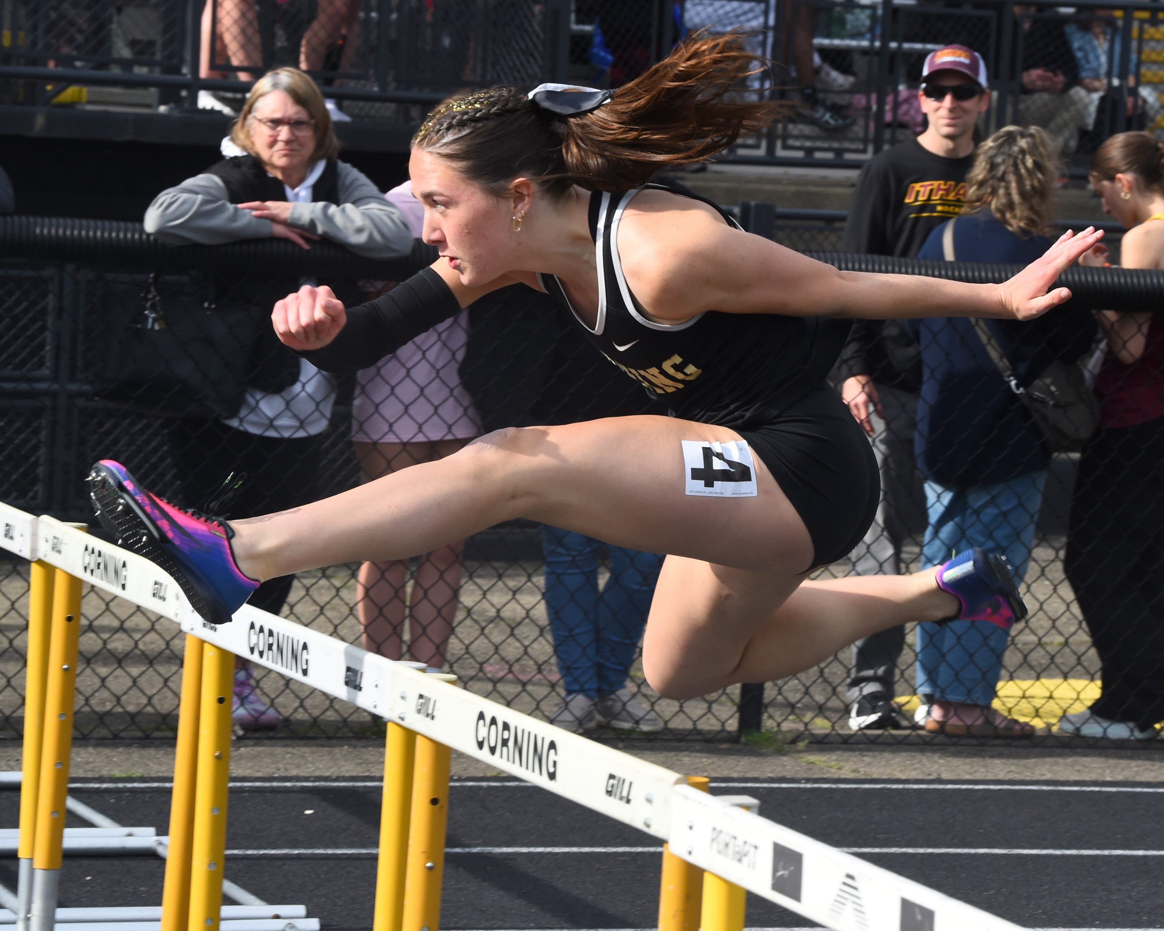 McLaughlin stars as Corning again sweeps STAC track & field team titles