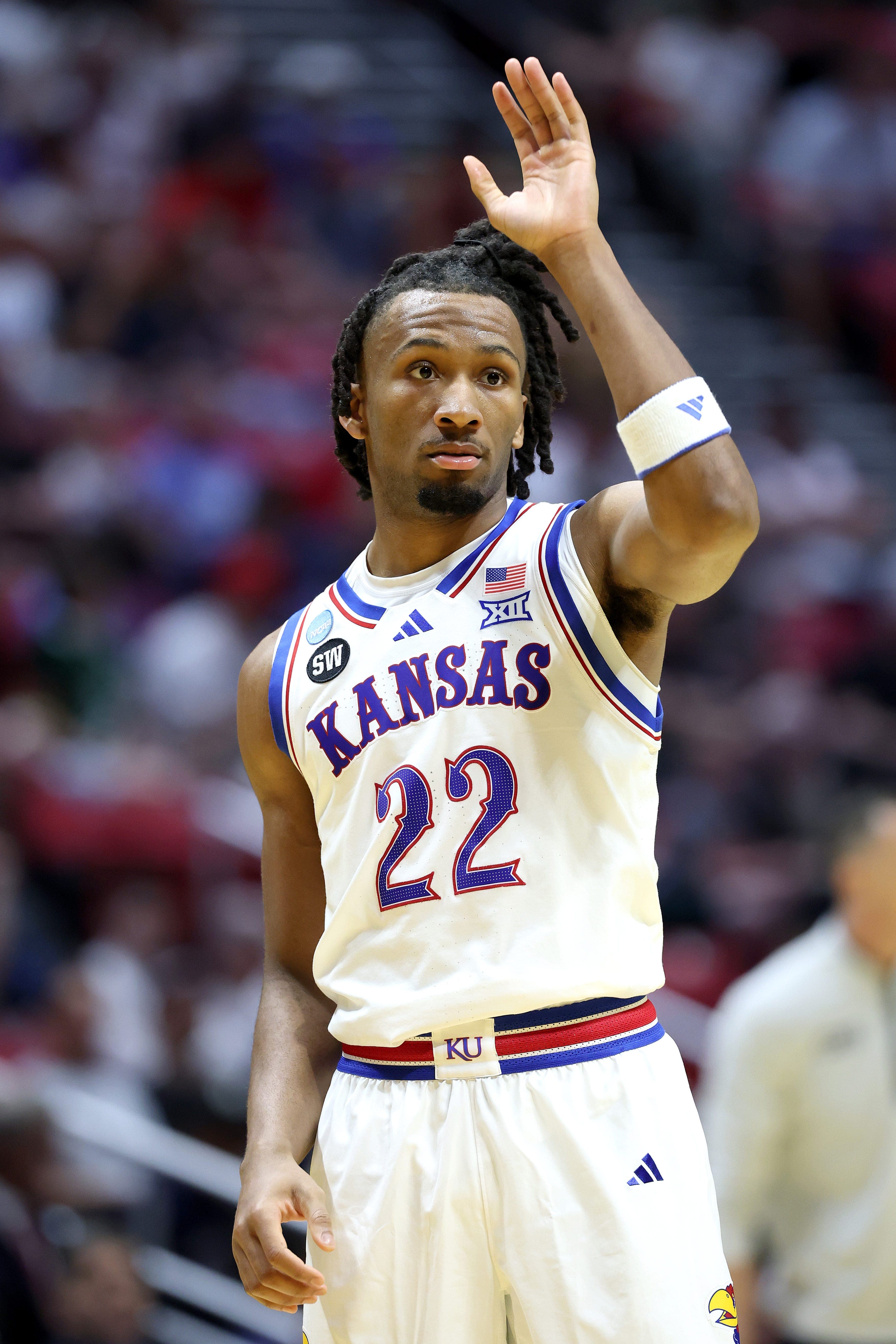 Kansas basketball survives, beats California Baptist in March Madness