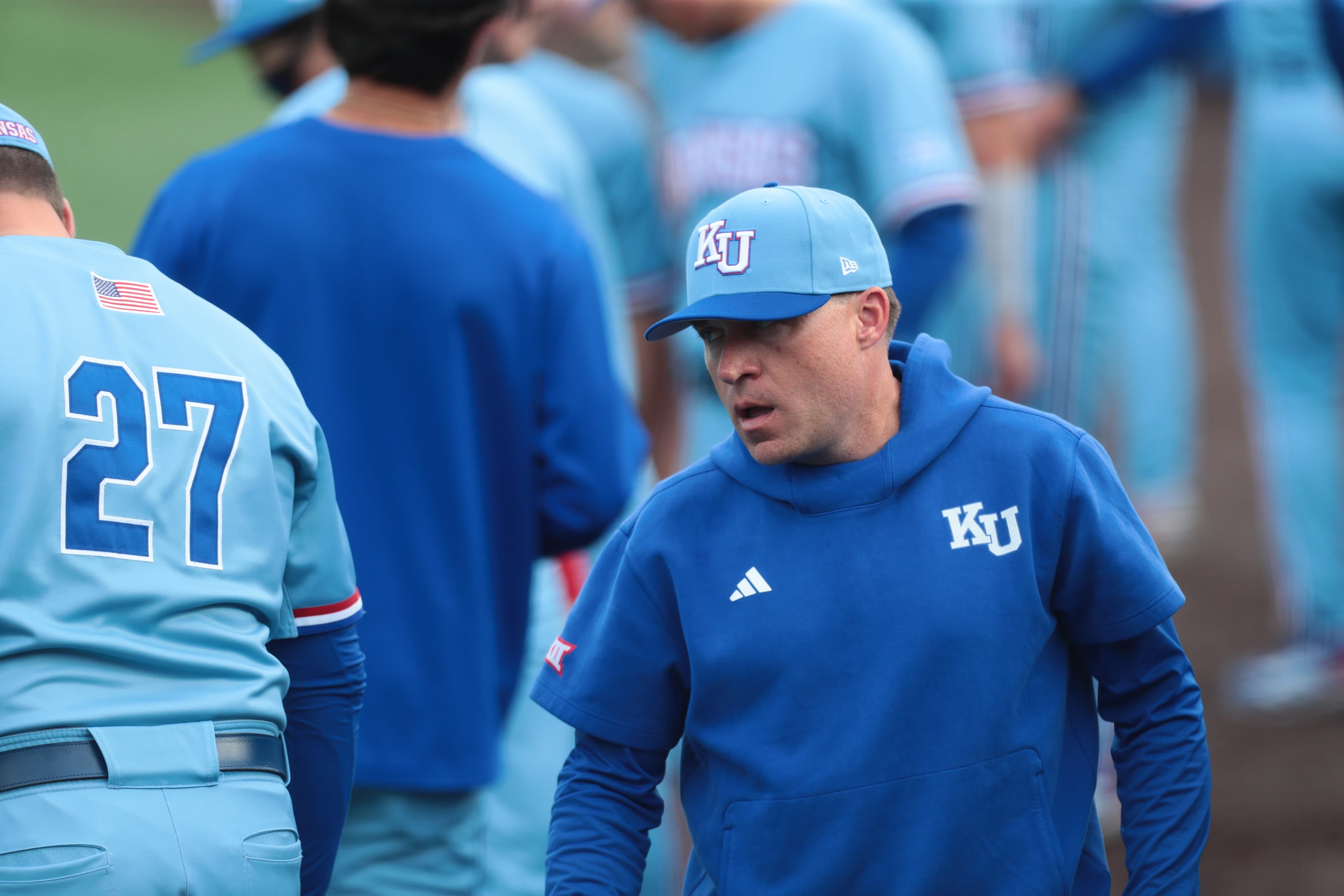 Kansas baseball's Dan Fitzgerald repeats as Big 12 coach of the year