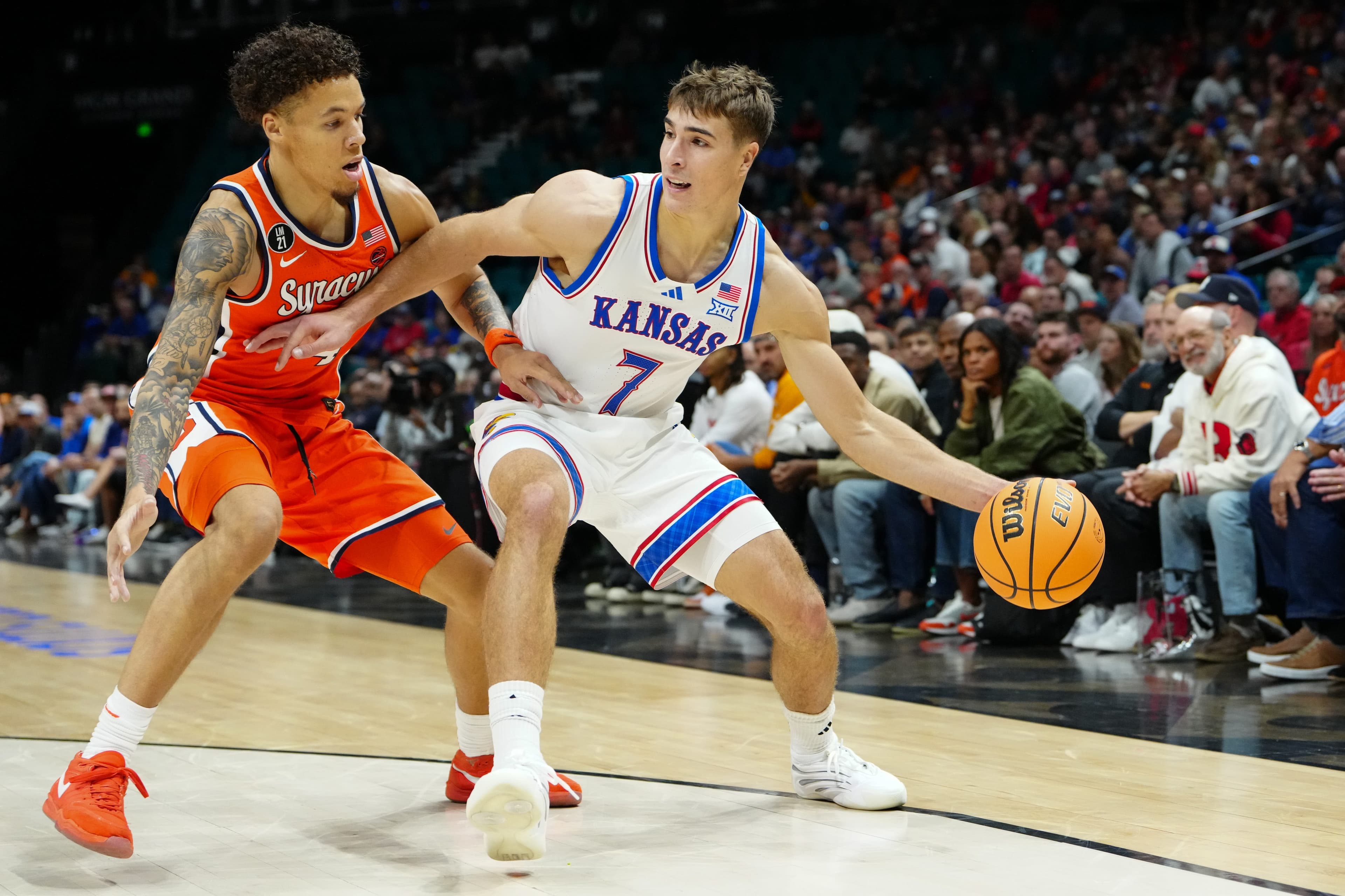 Kohl Rosario announces he’s ‘back for more’ with Kansas basketball