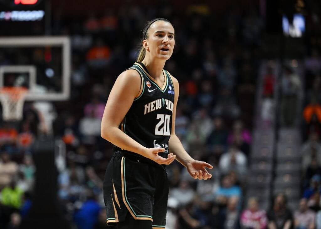 Sabrina Ionescu exits preseason Liberty win with rolled ankle
