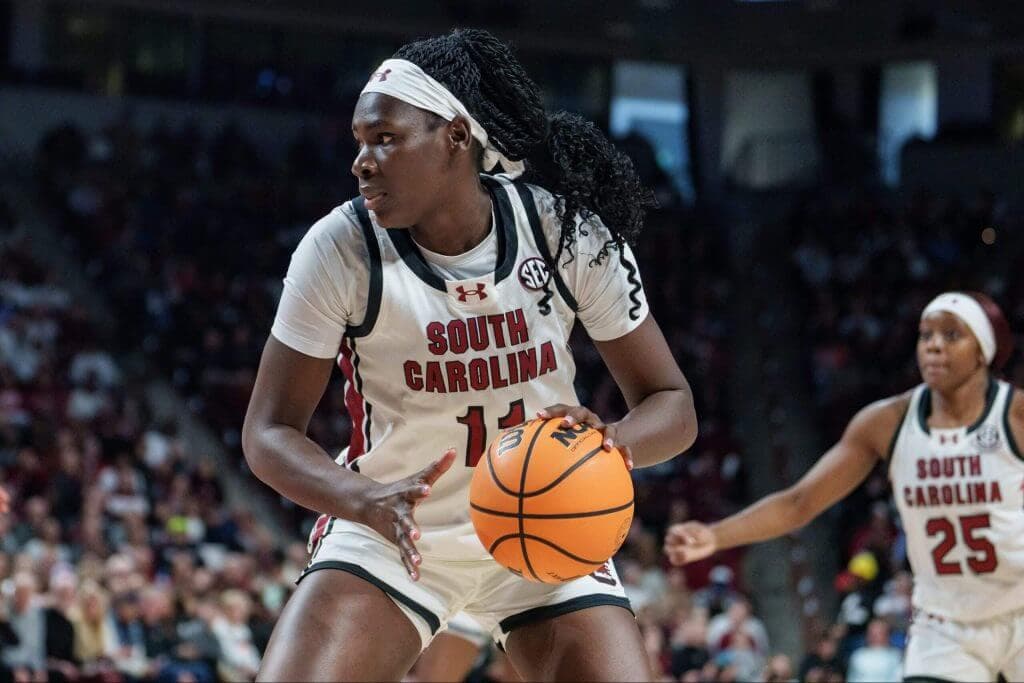 Meet South Carolina’s March Madness star who learned to dribble as a 16-year-old