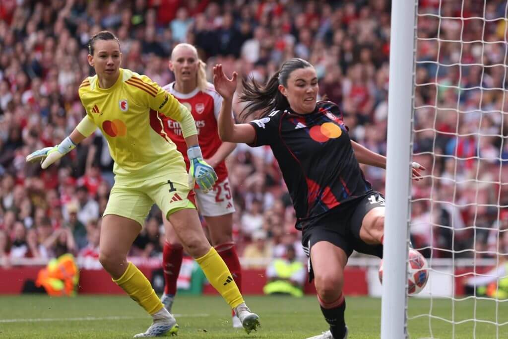 Arsenal’s two goals against OL Lyonnes were chaotic, but also related to the plan