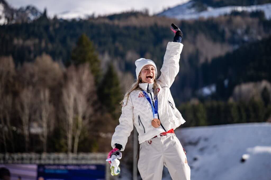 Jessie Diggins, U.S. cross-country star, arrives at the epic end of her career