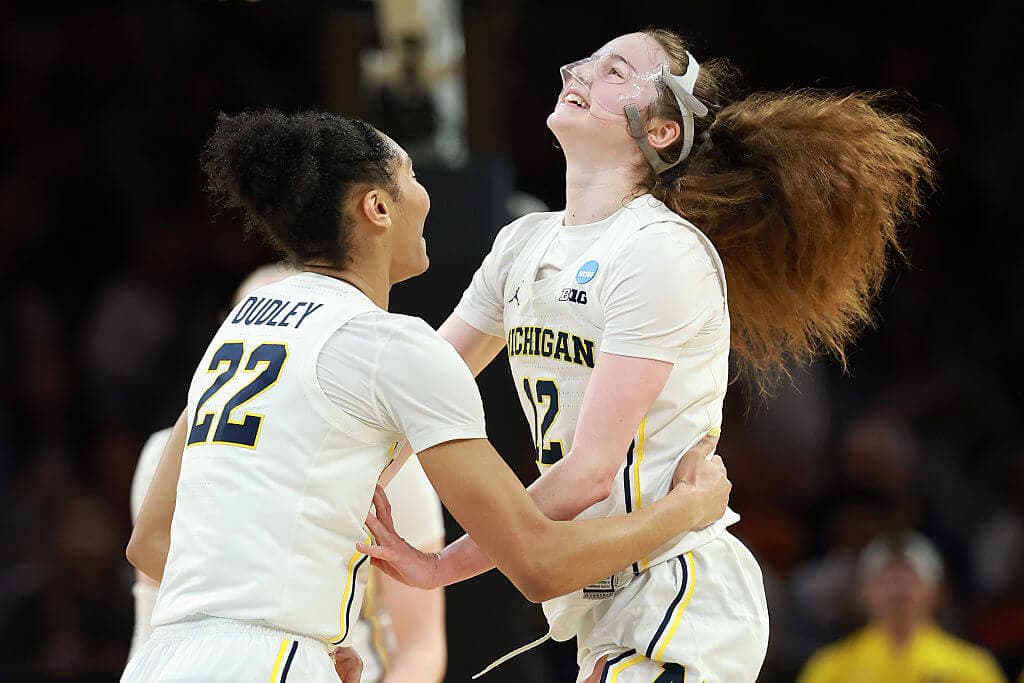 Women’s Sweet 16 takeaways: Michigan overcomes slow start to beat Louisville