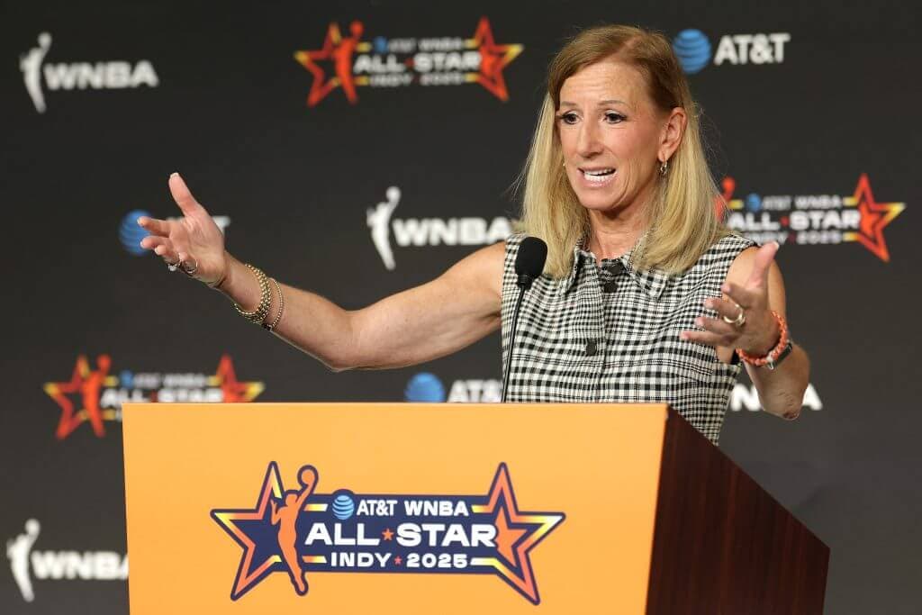 Adam Silver noncommittal about WNBA commissioner Cathy Engelbert’s future