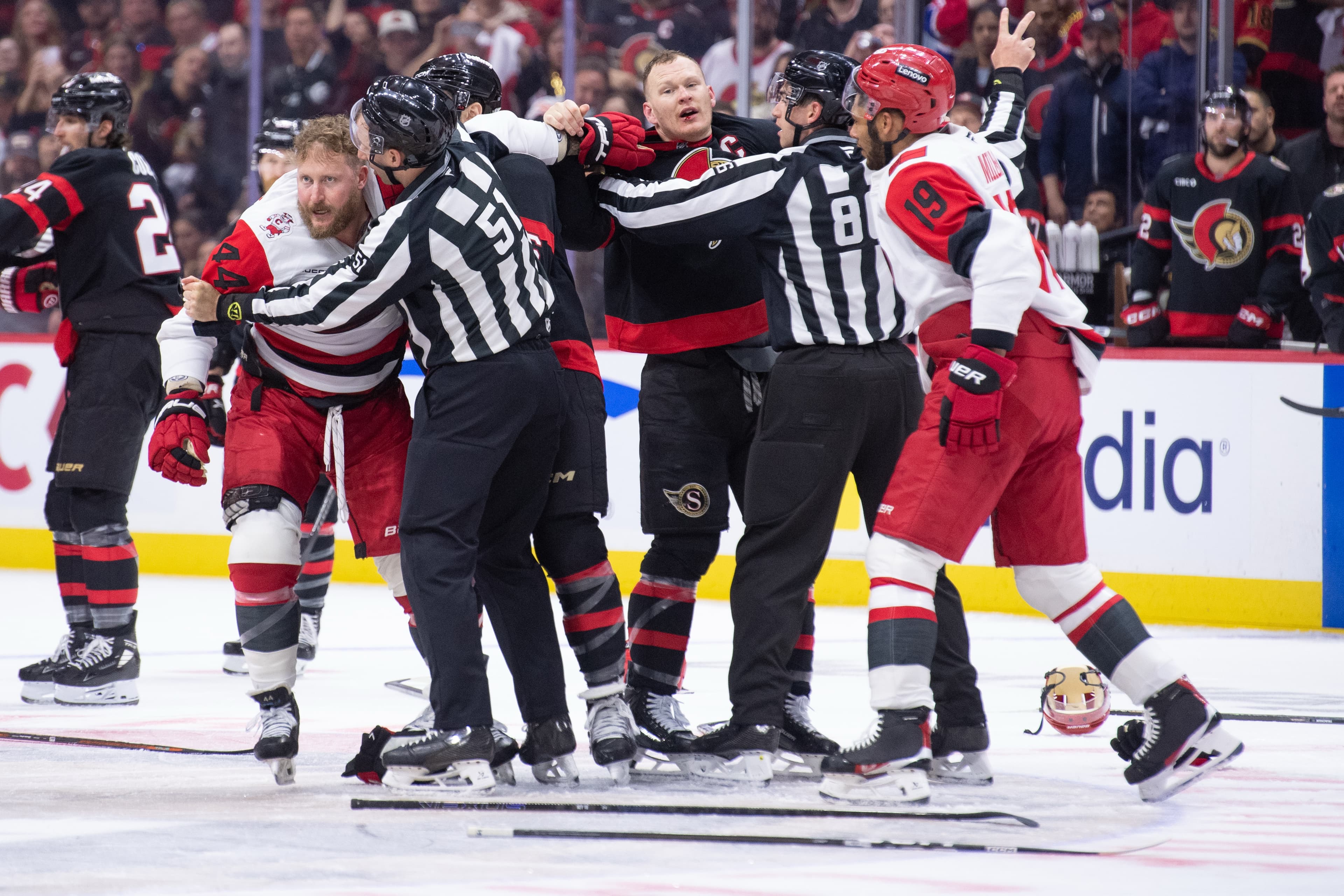 Brady Tkachuk in tears as Senators’ season ends in crushing sweep