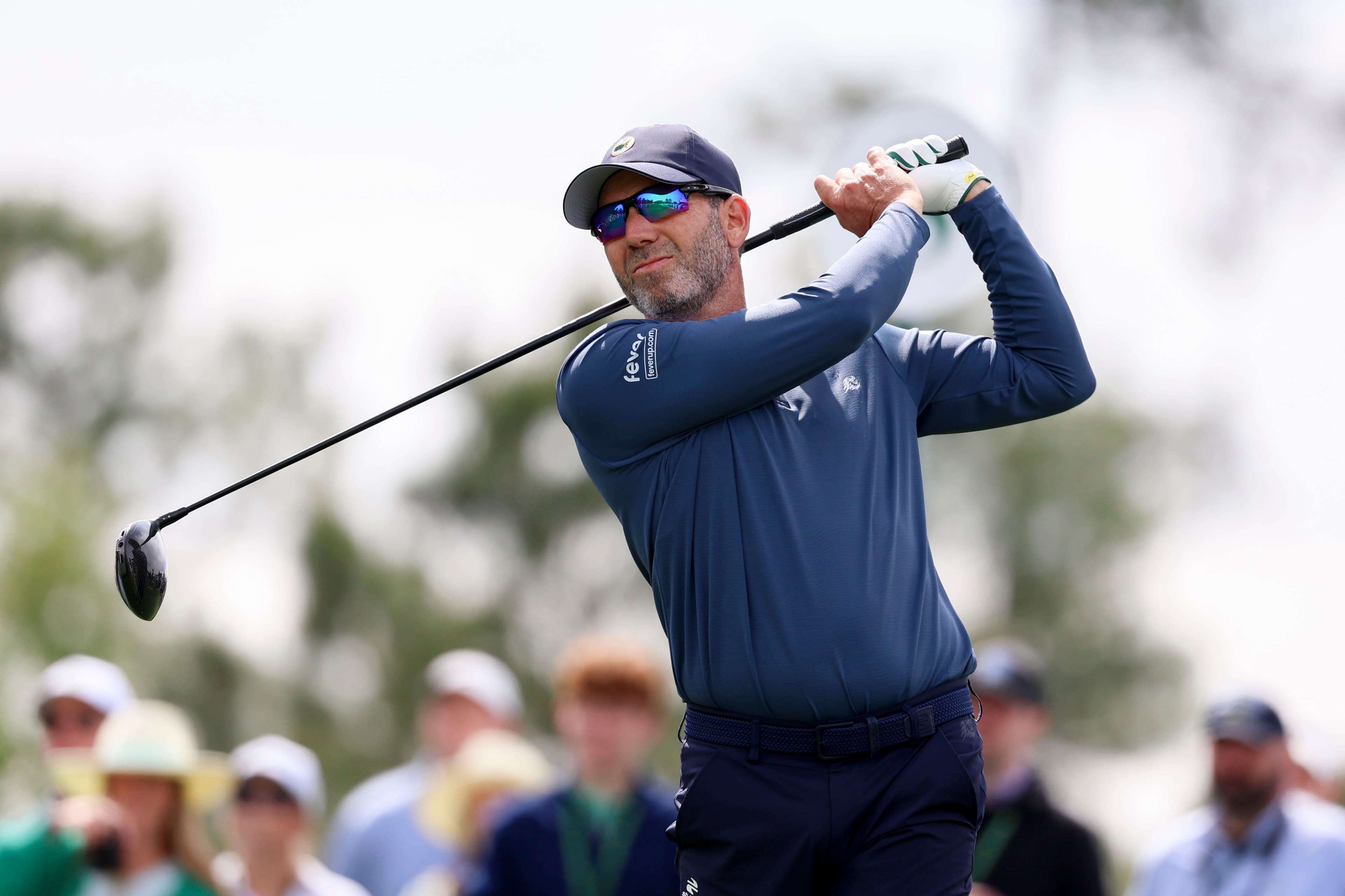Sergio Garcia making spectacle of himself during Masters’ final round