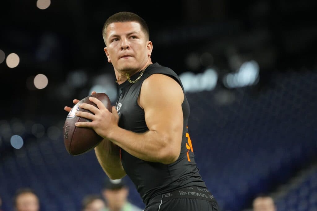 Why Diego Pavia has leg up in Ravens’ rookie minicamp competition