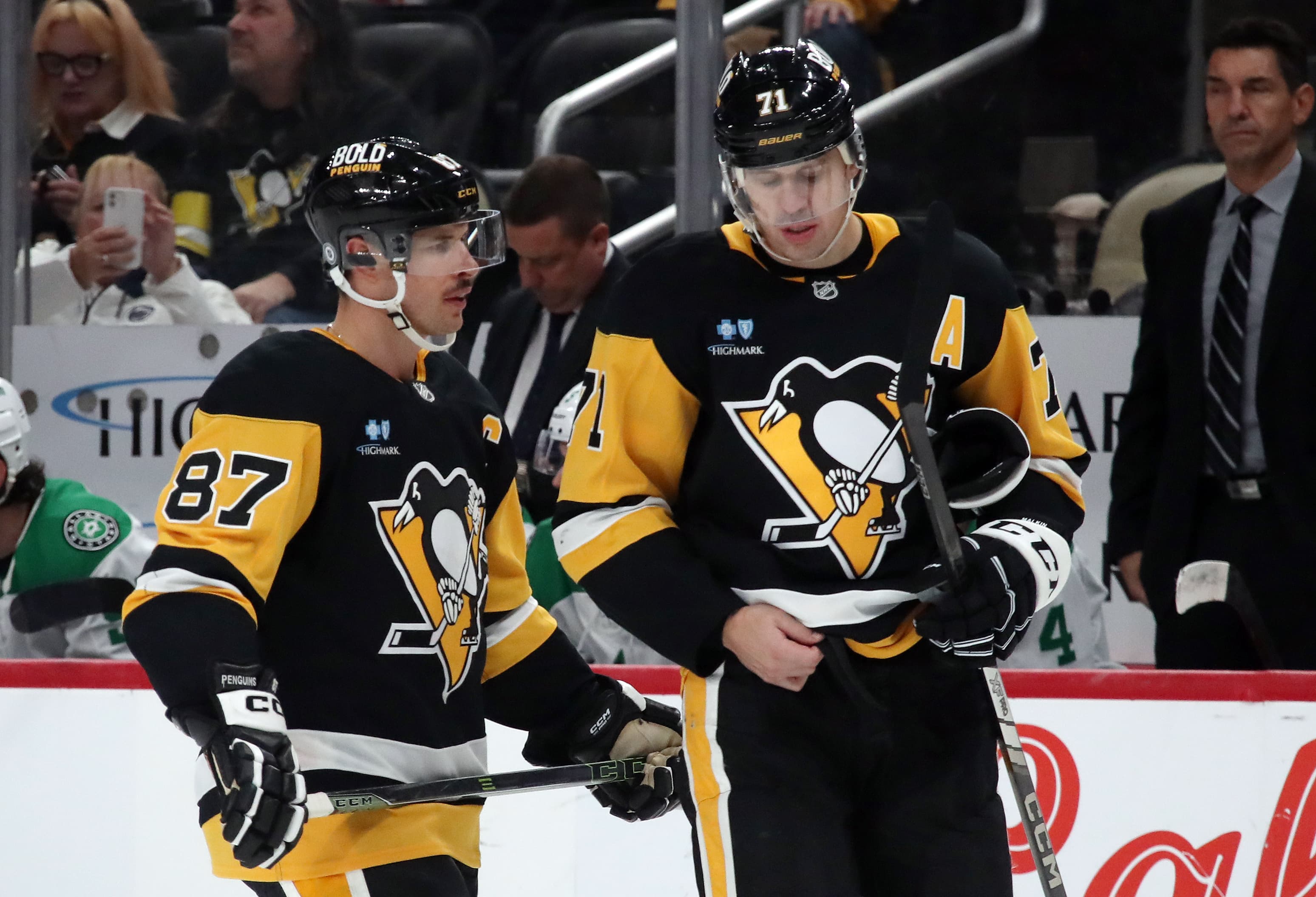 Penguins announce Sidney Crosby, Evgeni Malkin injury update before Stars game