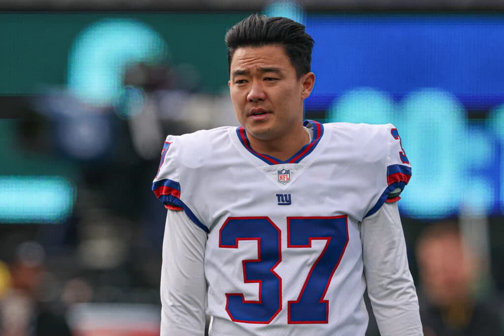 How Giants Younghoe Koo’s viral botched kick vs. Patriots saved NFL fan’s life