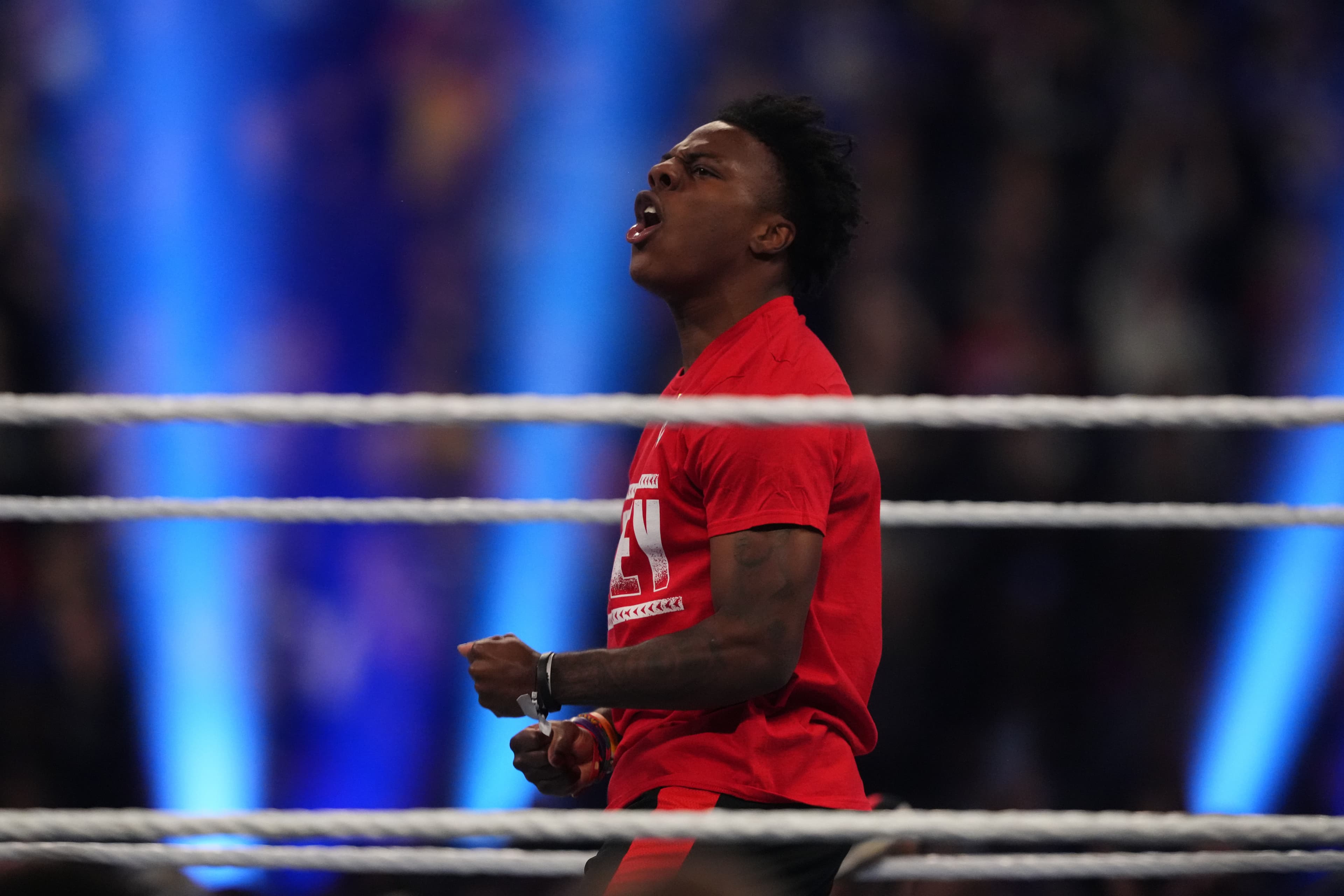 WWE star attacks iShowSpeed on YouTube stream before WrestleMania 42