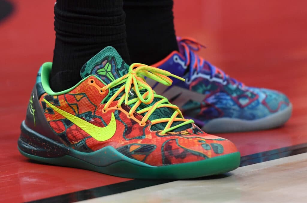 Top 10 most worn shoes in NBA 2025-26 regular season