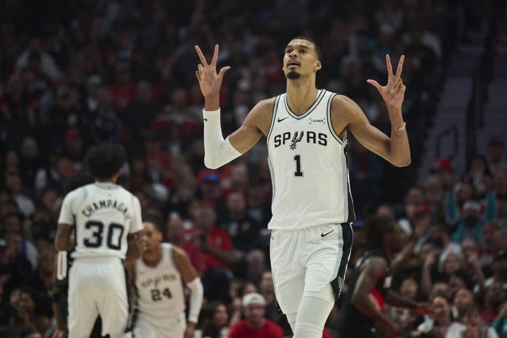 Victor Wembanyama’s immediate reaction after getting ejected