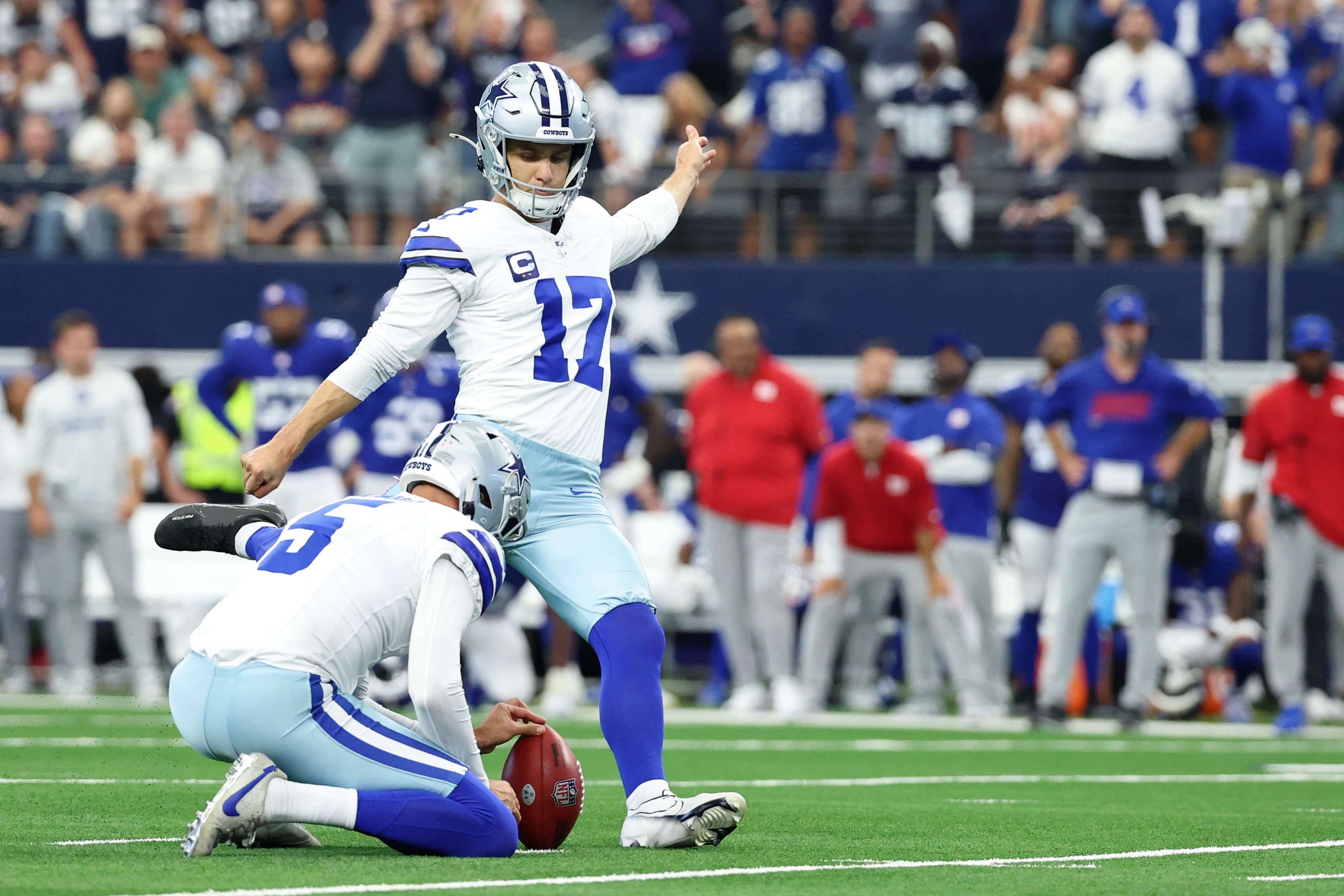 Cowboys get great news as kicker Brandon Aubrey’s offer-sheet deadline looms