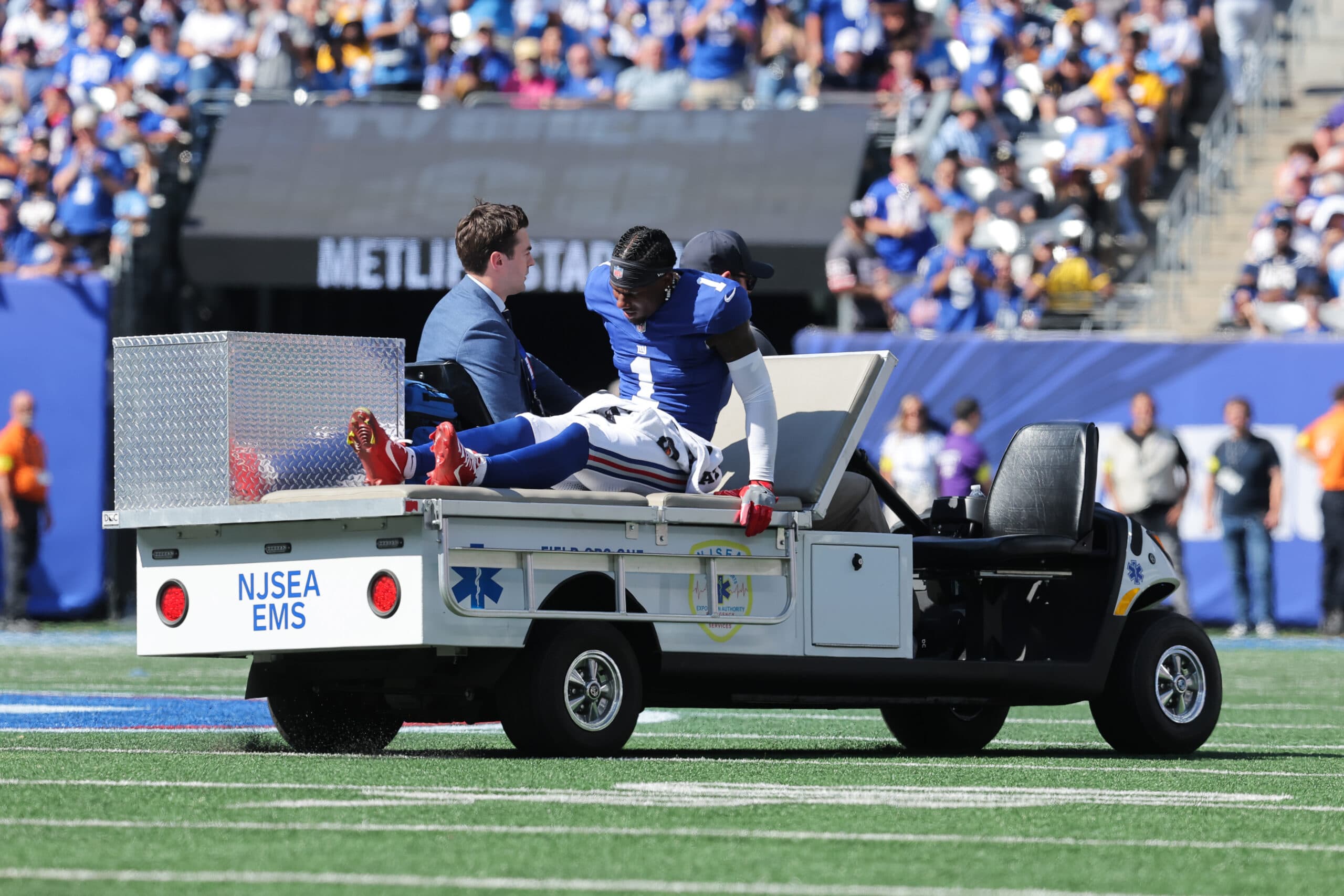 Malik Nabers’ knee rehab becoming major concern for Giants