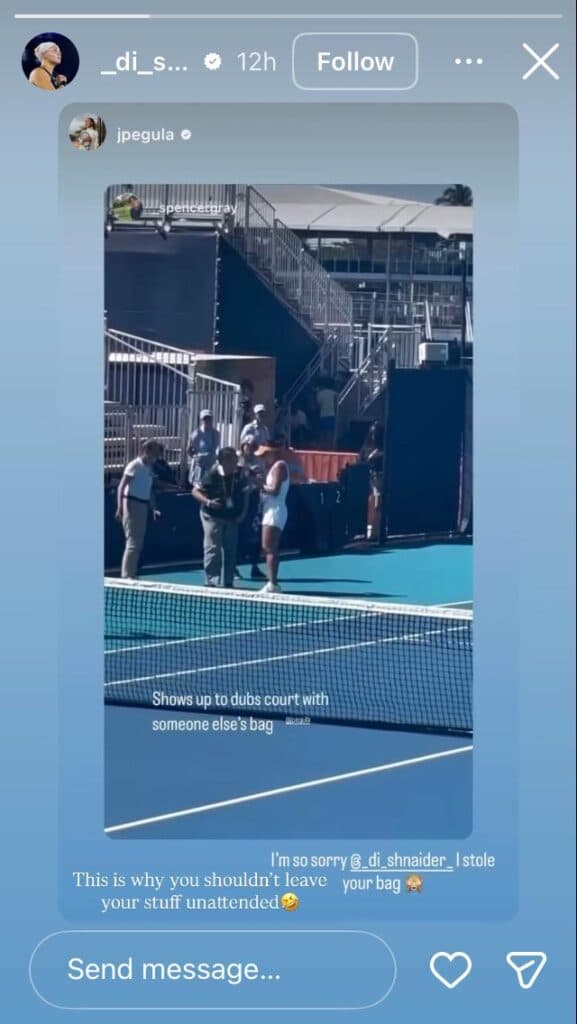 Jessica Pegula outdid Coco Gauff and Frances Tiafoe with this Miami Open blooper