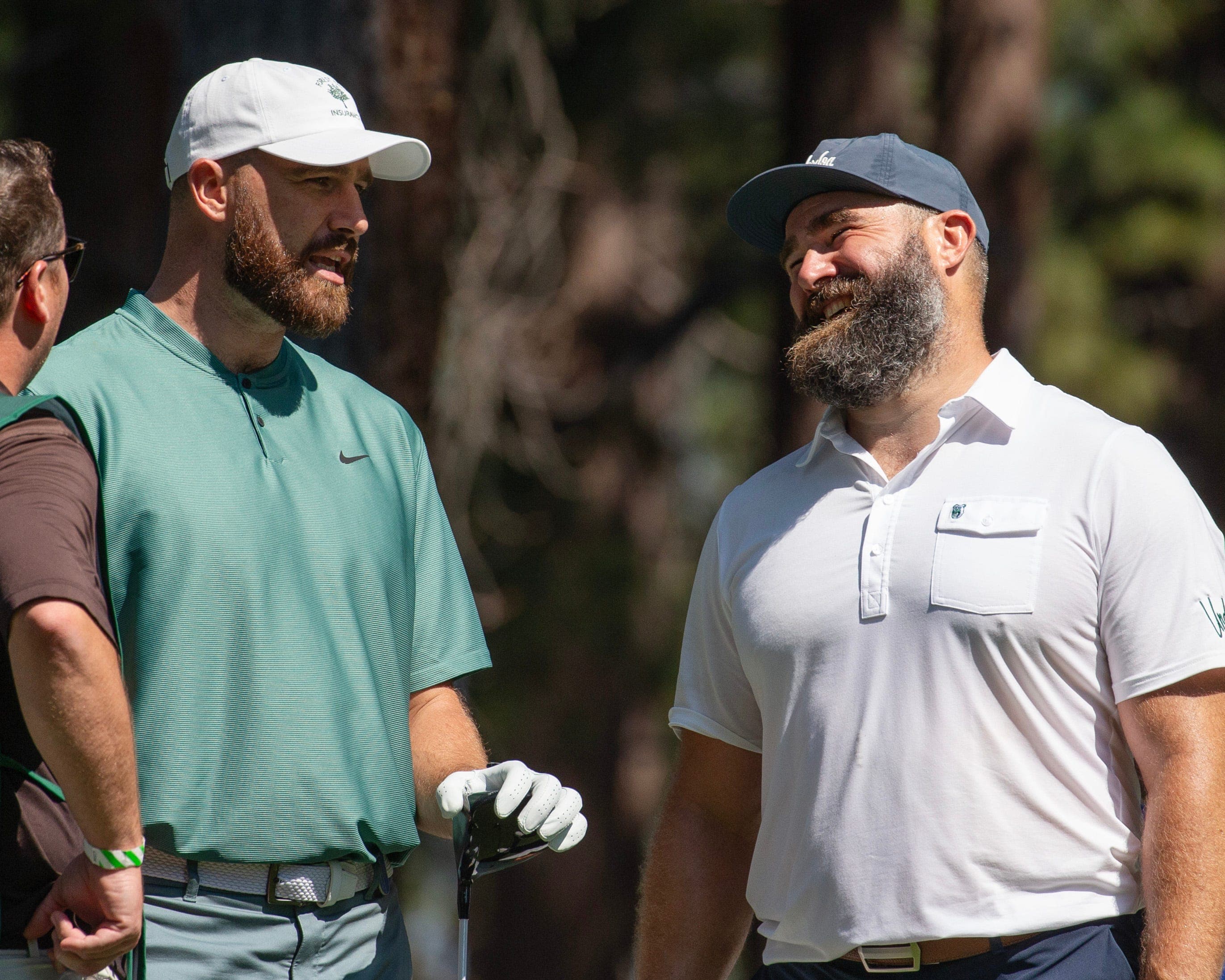 Jason Kelce, Travis Kelce share personalized Masters Champions Dinner menus full of nostalgia