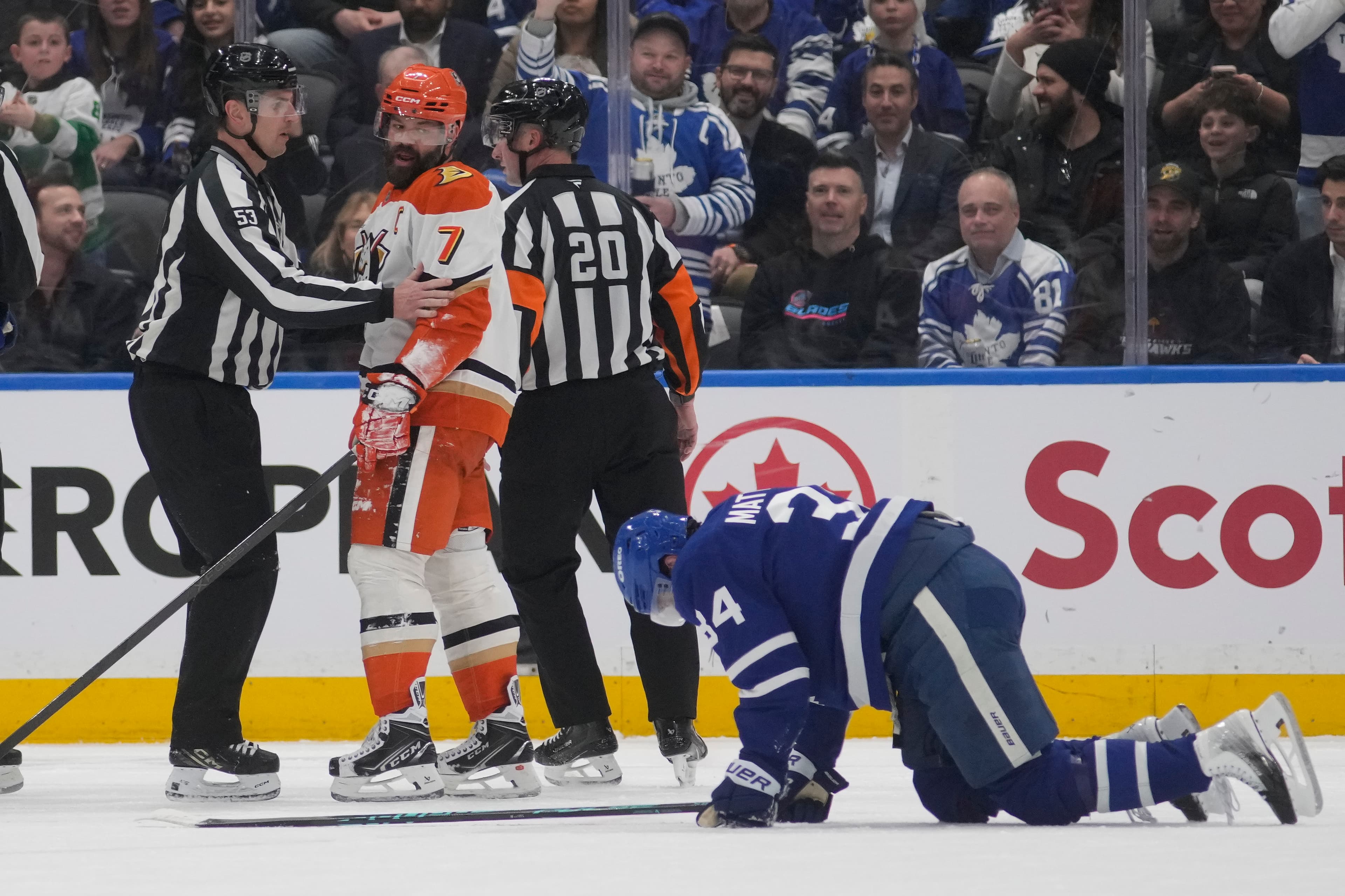 NHL analyst explains why Max Domi fought Radko Gudas after Auston Matthews injury