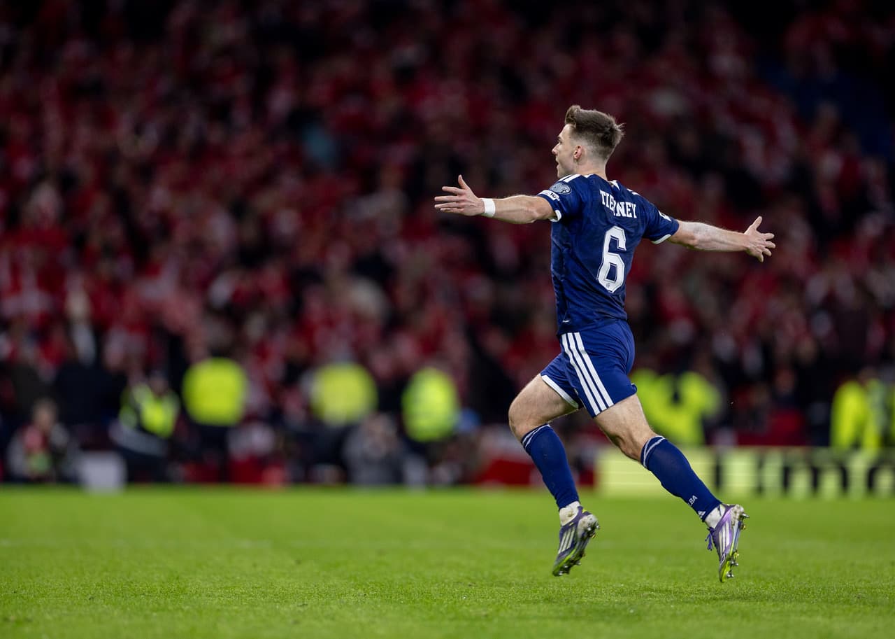 Team’s Up – Kieran Tierney starts for Scotland in Liverpool friendly