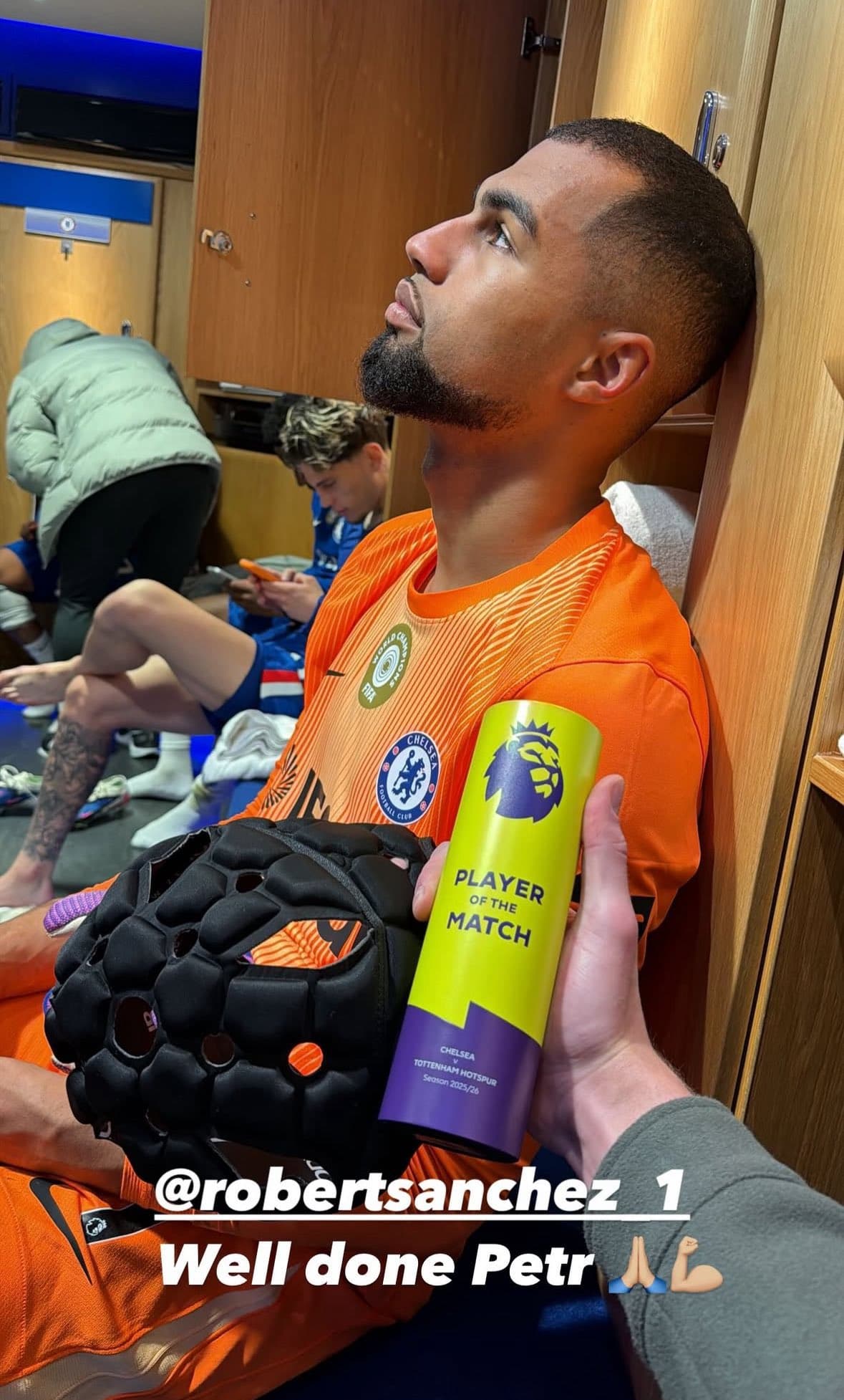 Chelsea player makes Petr Cech comparisons as very strange Player of the Match named