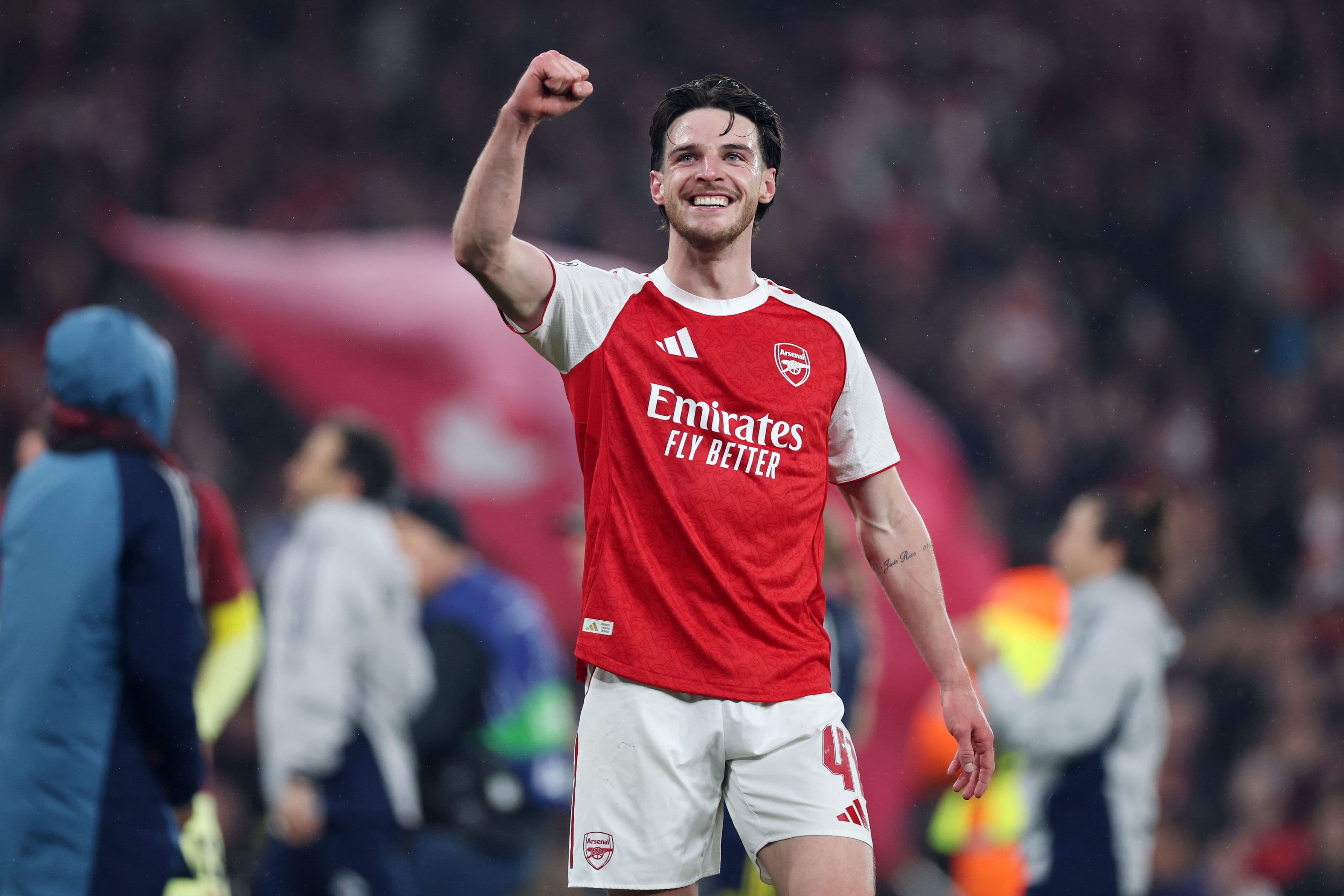 Declan Rice fires swipe at Chelsea after Arsenal qualify for Champions League final