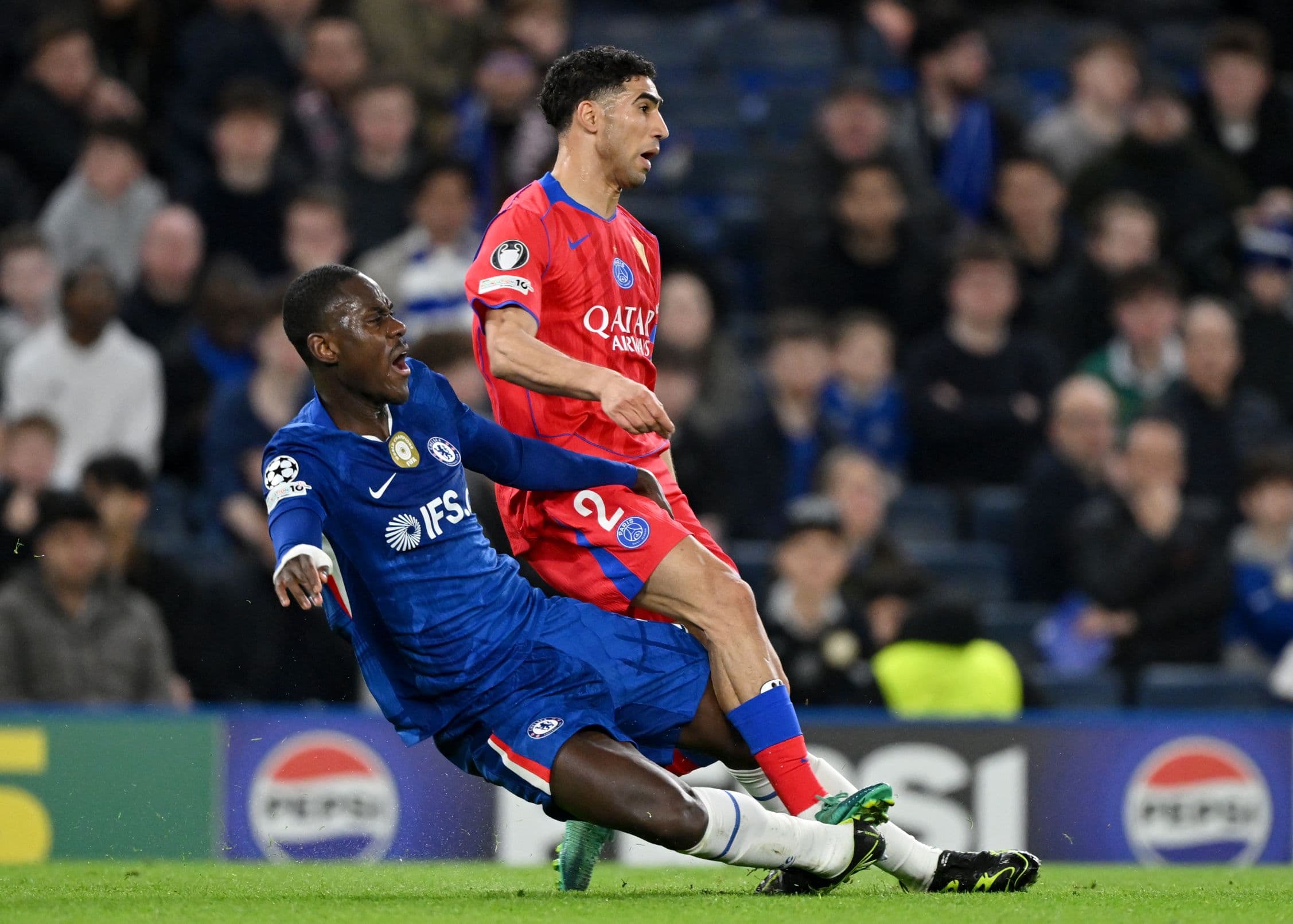 PSG faces uphill battle under Rosenior's faith in Chalobah