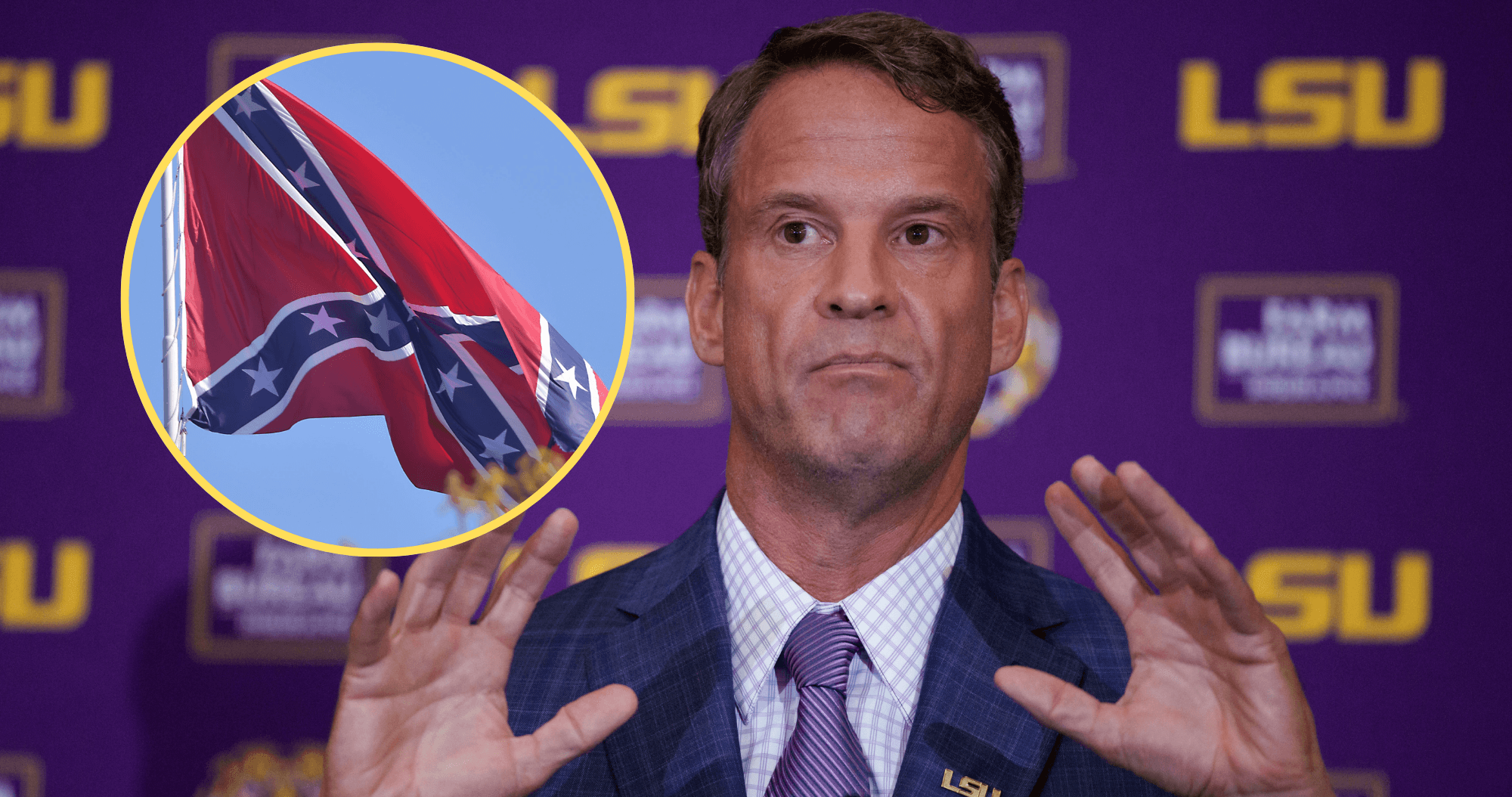 Lane Kiffin hints at Ole Miss’ connection to Confederacy while explaining decision to leave