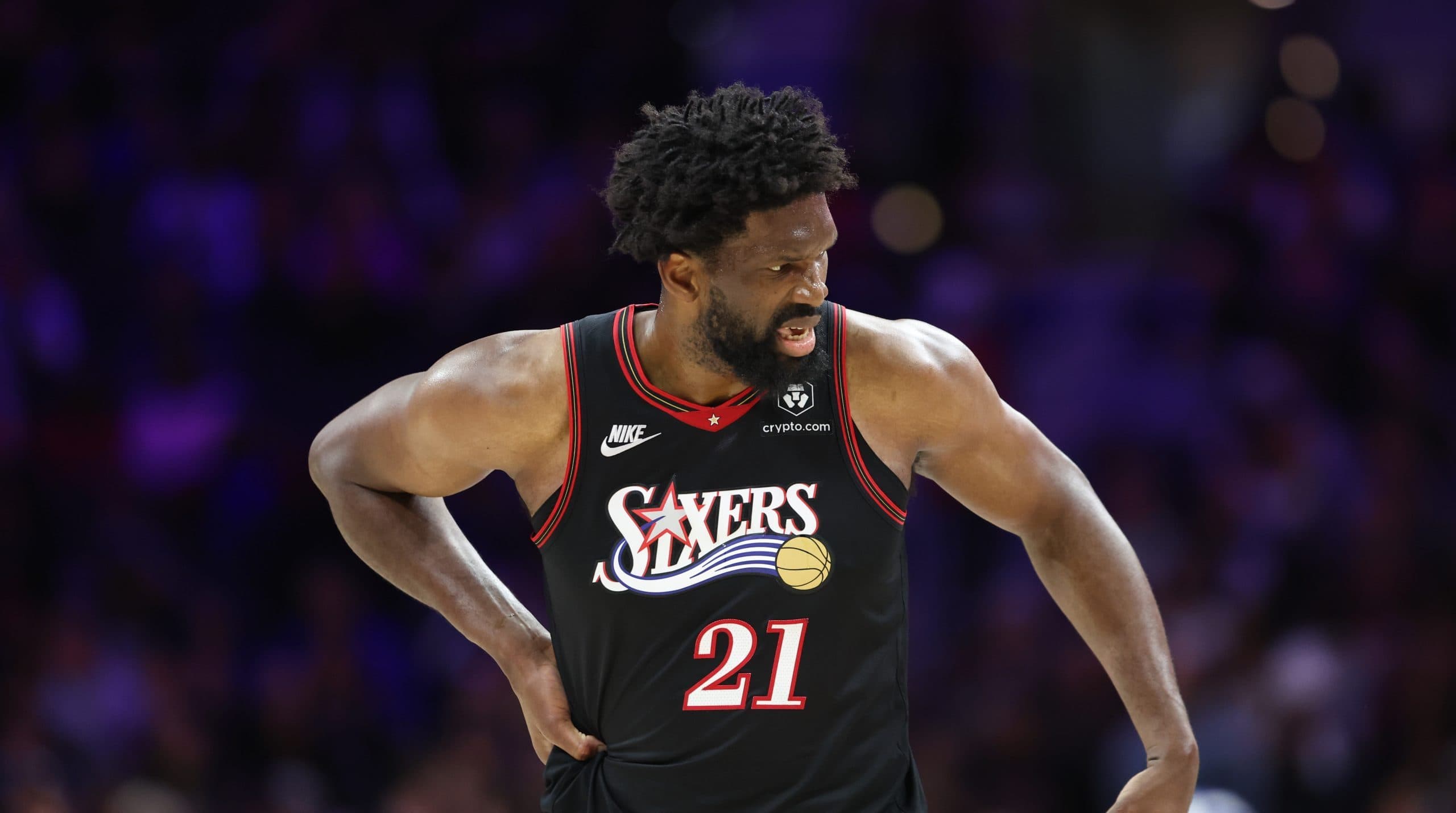 Joel Embiid sparks outrage over flopping against Knicks
