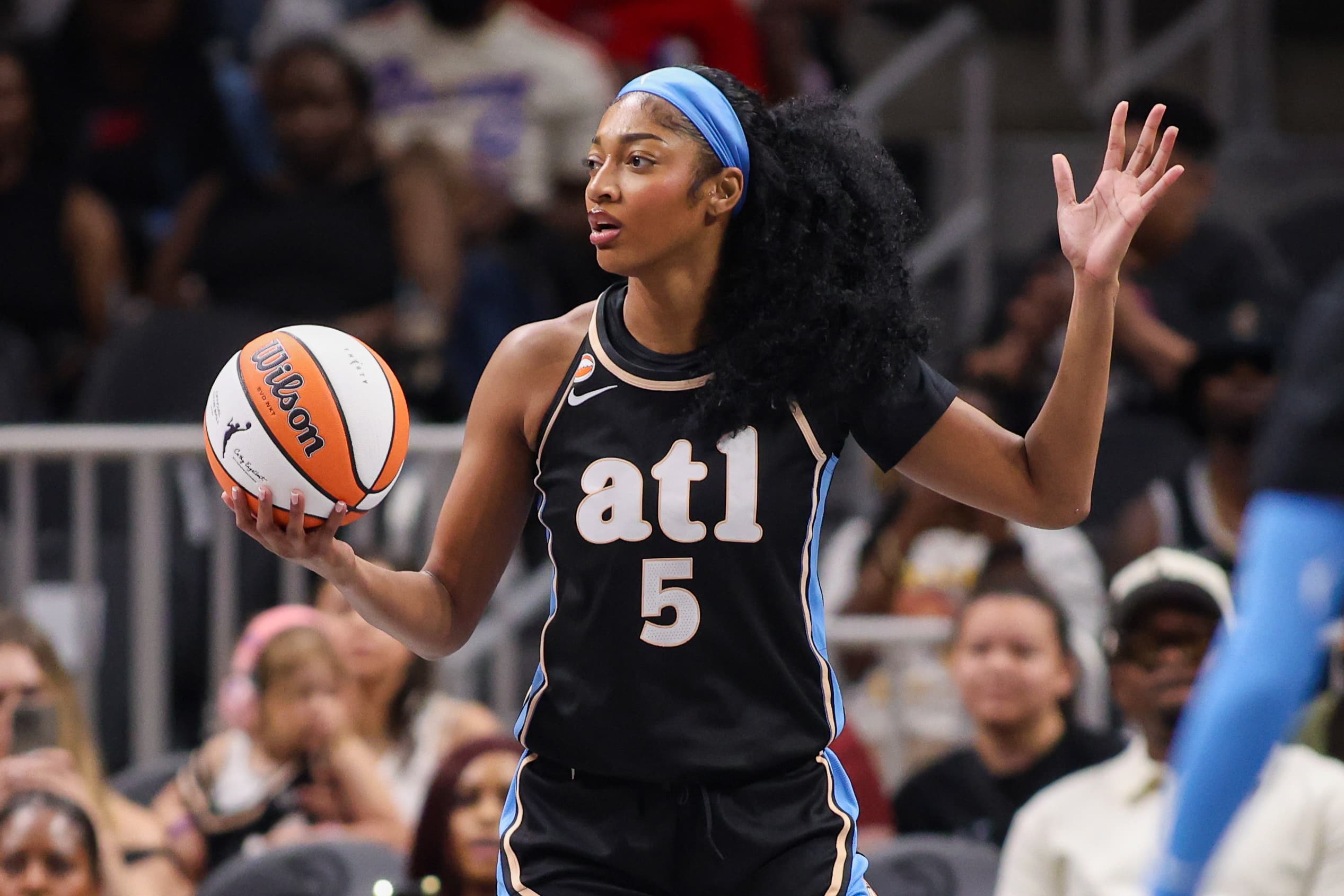 ‘She transcends basketball’: Angel Reese makes impact in Atlanta despite struggles