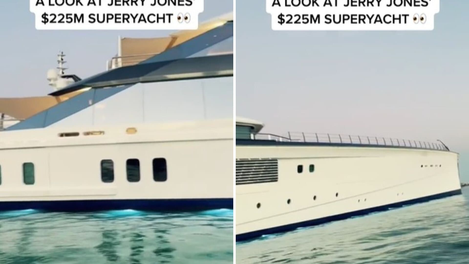Fans disappointed by Dallas Cowboys owner's extravagant megayacht