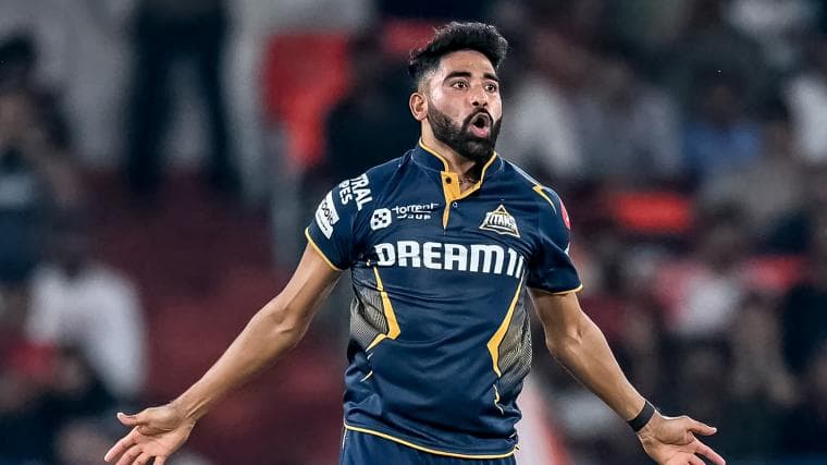 Mohammad Siraj puts on DSP hat, interrogates GT teammate Prasidh Krishna with lie detector test