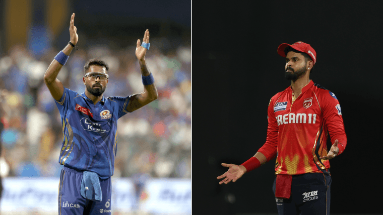MI vs PBKS head-to-head IPL: Last 5 matches, records at Wankhede Stadium, Dharamsala and New Chandigarh