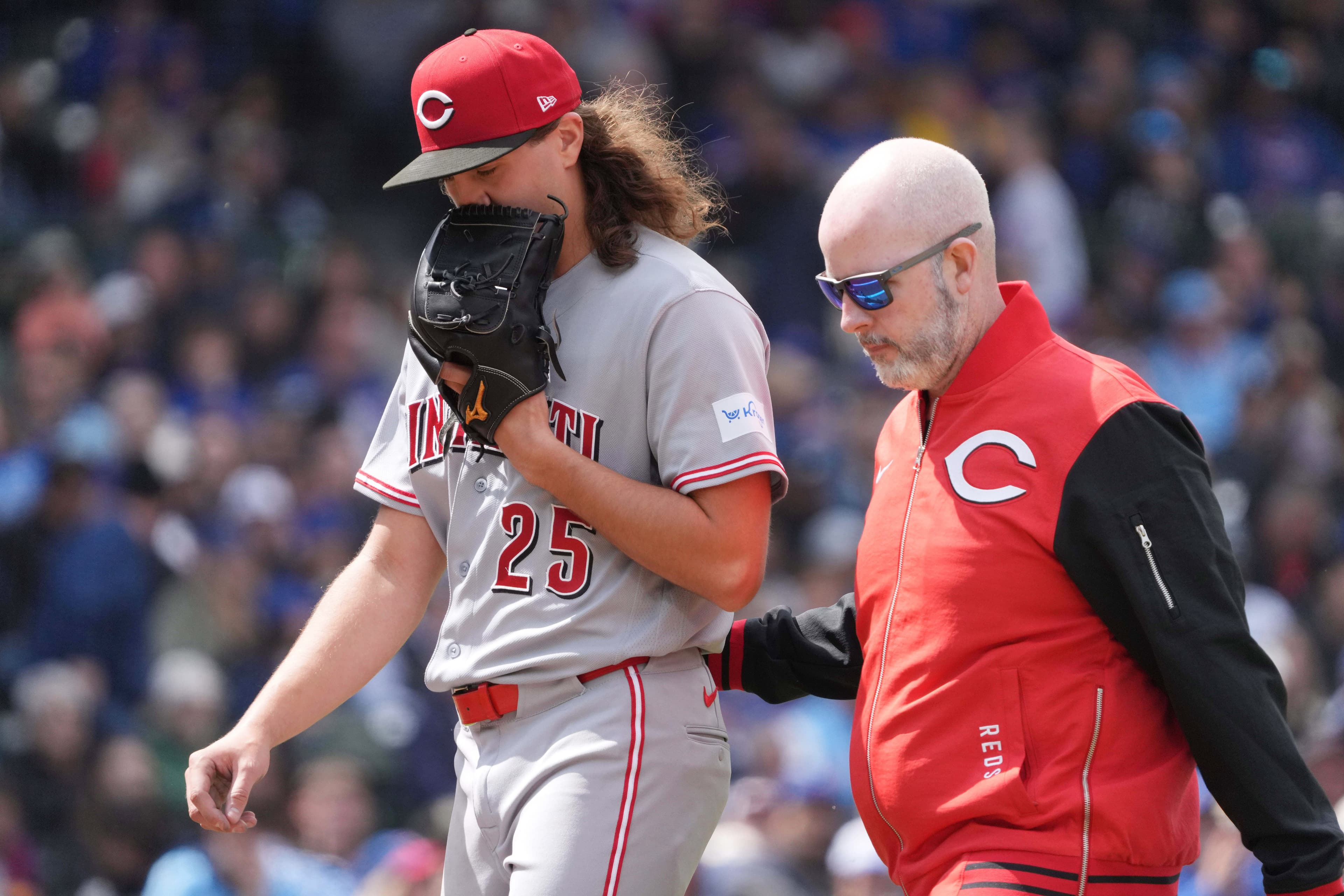 Here's the latest on injured Reds starter Rhett Lowder