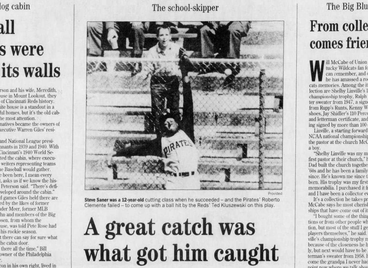 Boy ditched school to catch a Reds game. How The Enquirer blew his cover