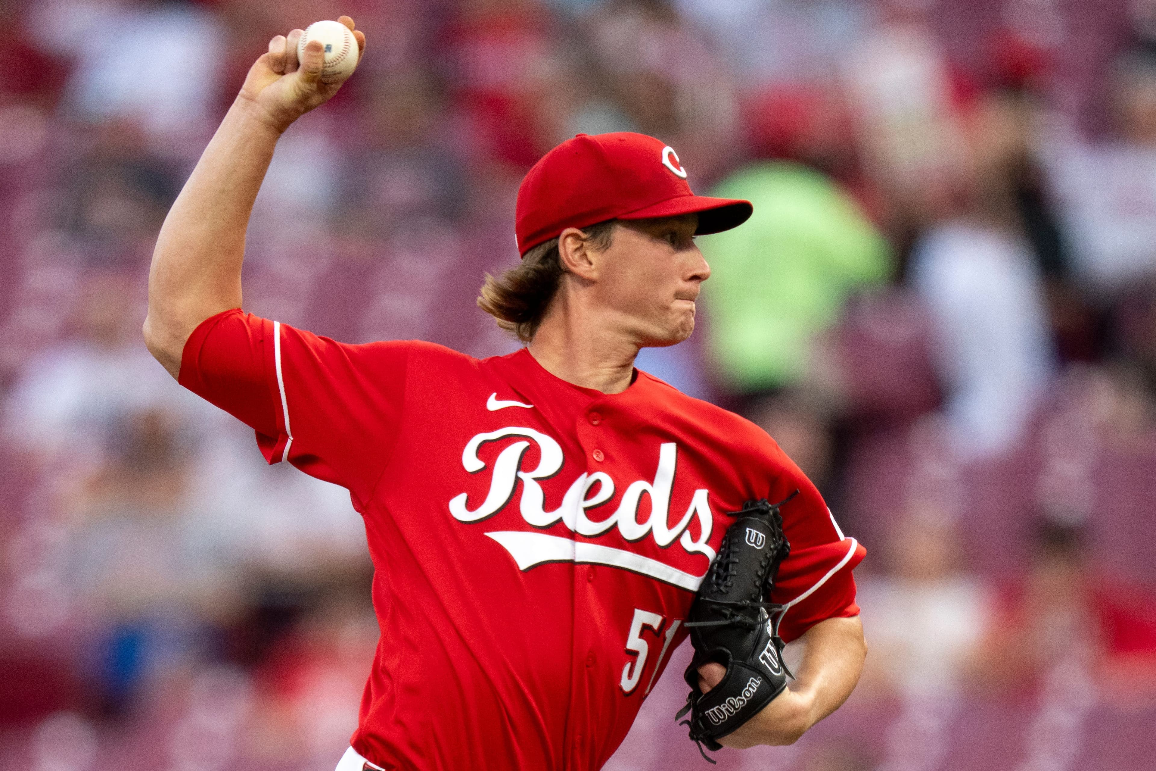 Reds, Brady Singer had an unwelcome injury scare against the Nationals